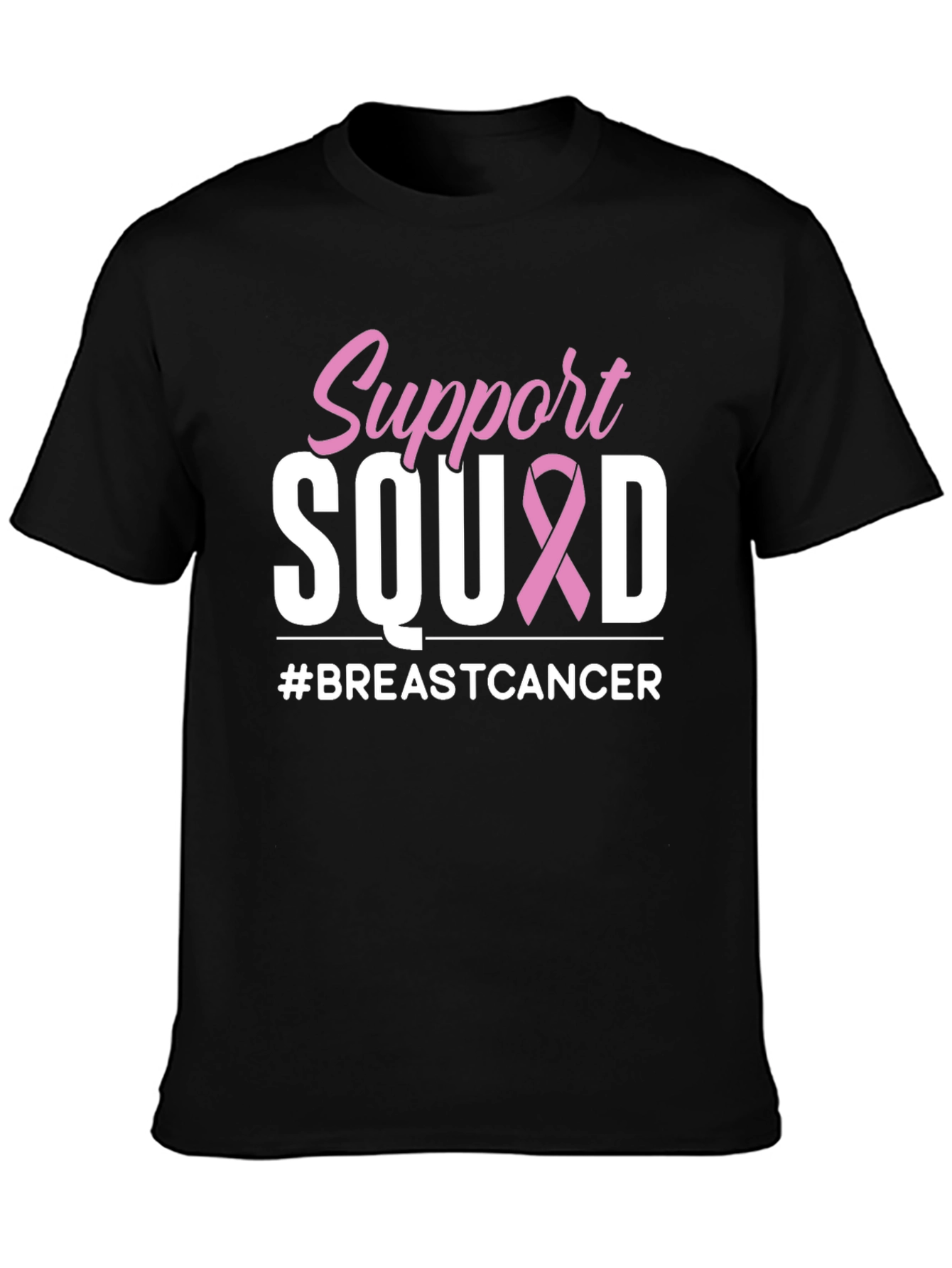 Support Squad Breast Cancer Awareness T-Shirt