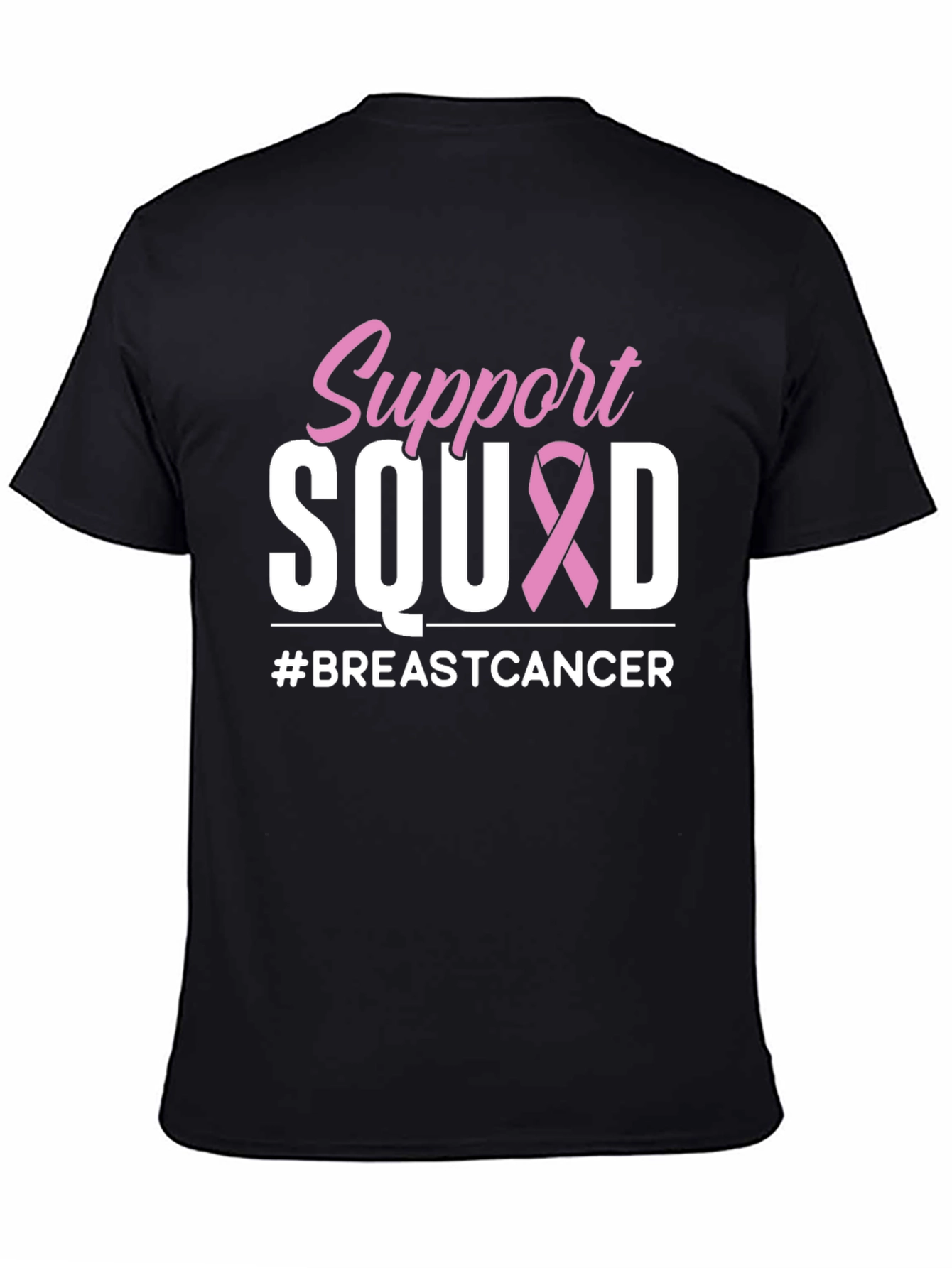 Support Squad Breast Cancer Awareness T-Shirt