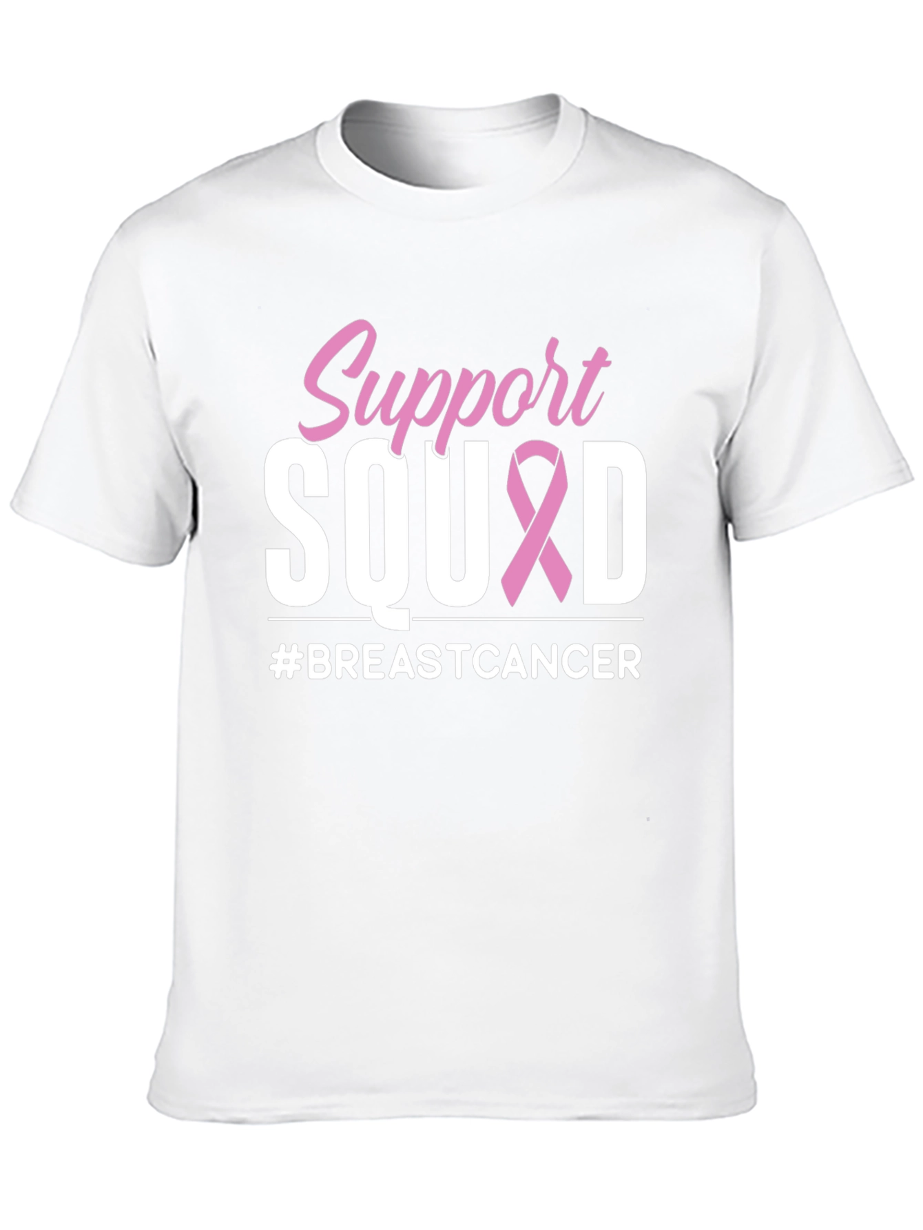 Support Squad Breast Cancer Awareness T-Shirt