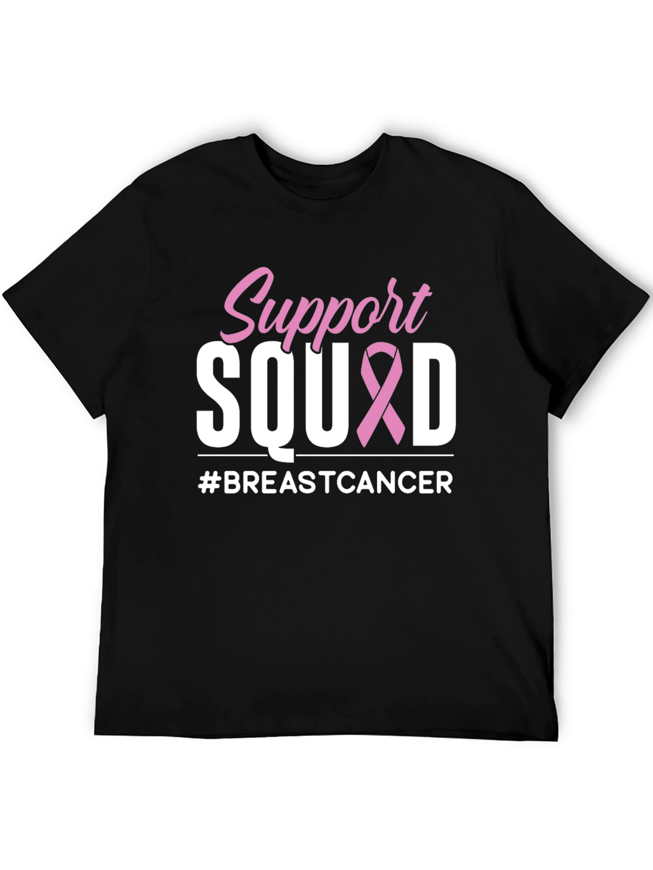 Support Squad Breast Cancer Awareness T-Shirt