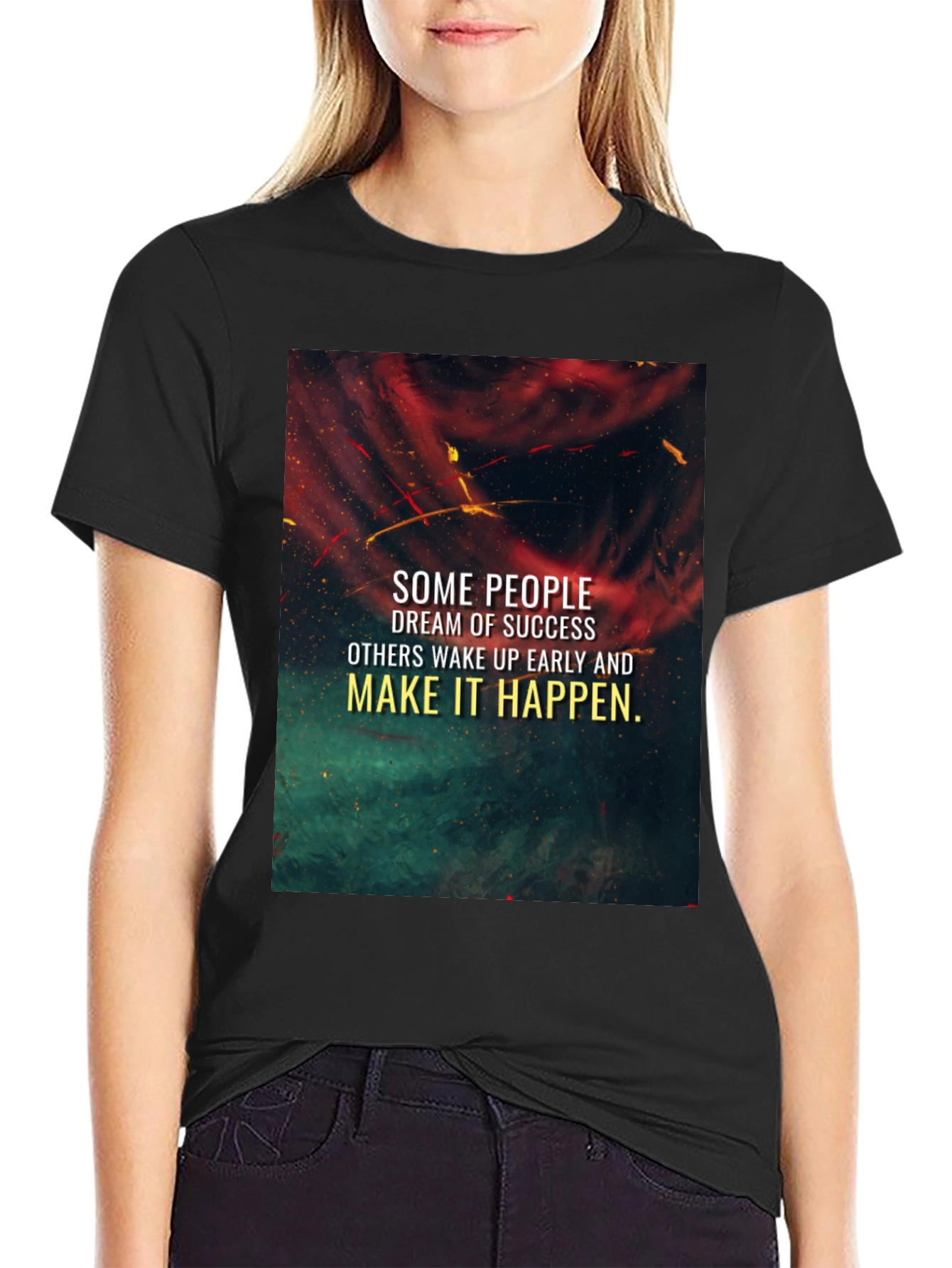 Inspirational Graphic T-Shirt - Dream of Success
