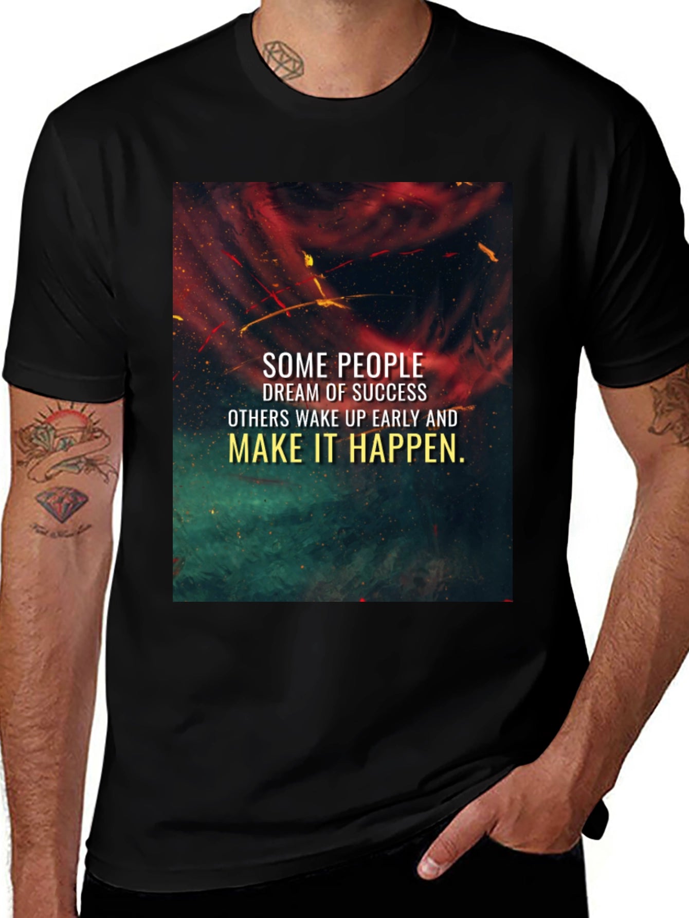 Inspirational Graphic T-Shirt - Dream of Success