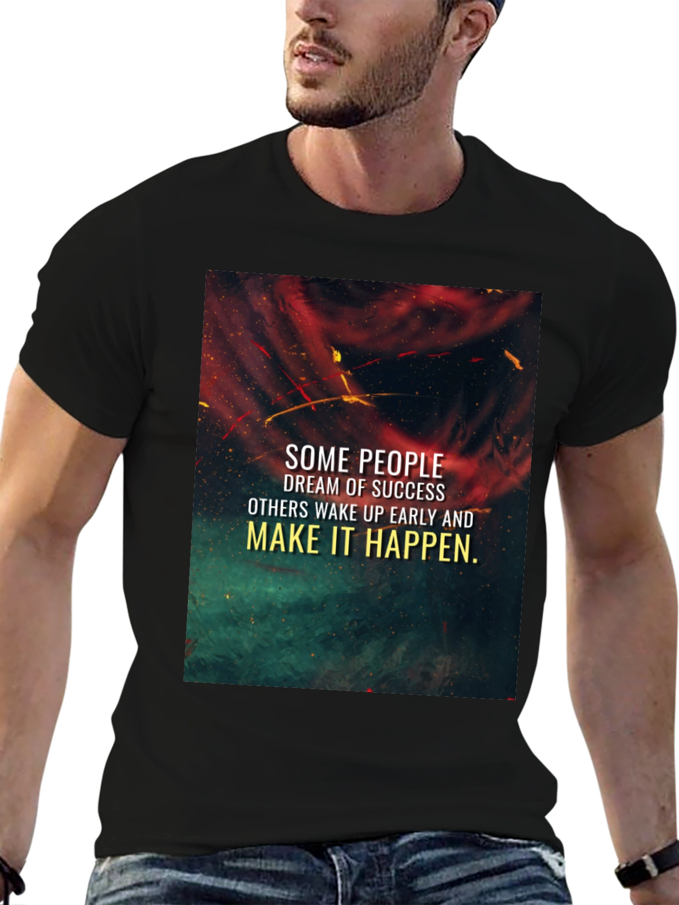 Inspirational Graphic T-Shirt - Dream of Success
