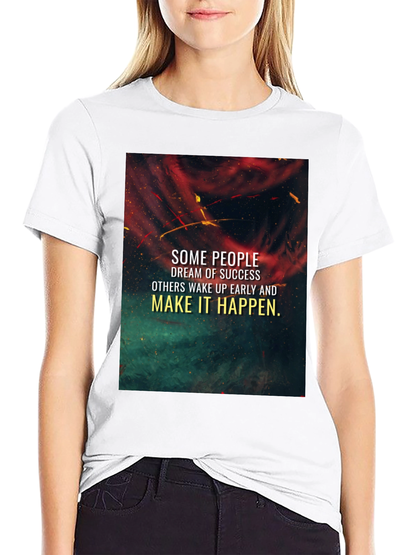 Inspirational Graphic T-Shirt - Dream of Success