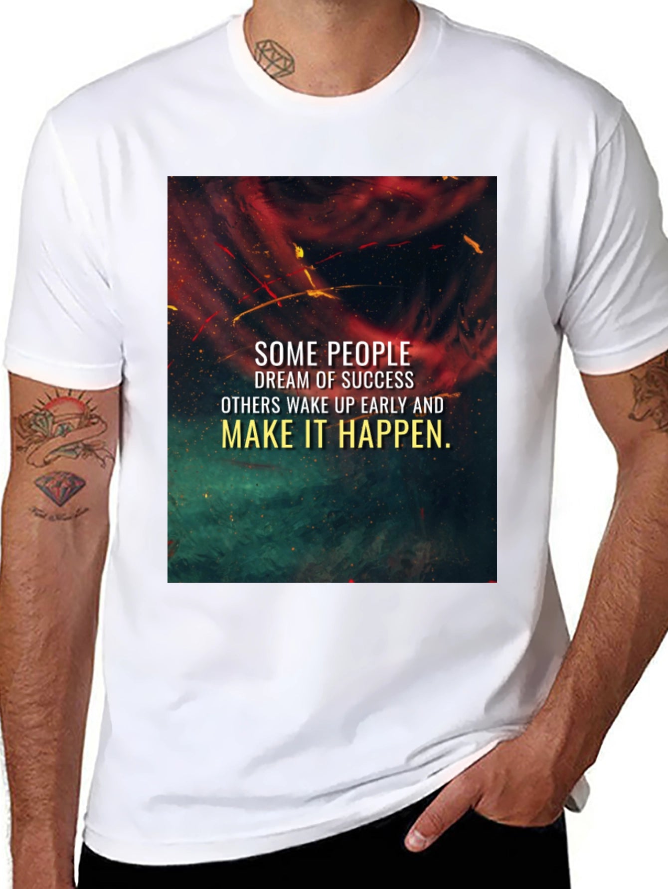 Inspirational Graphic T-Shirt - Dream of Success