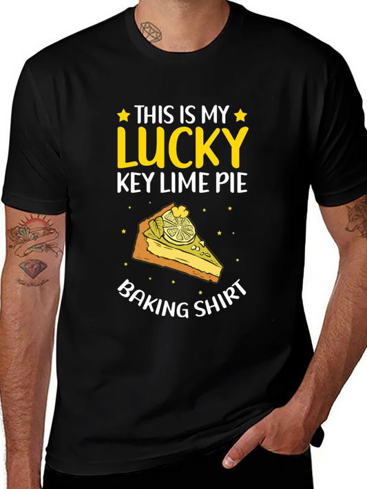 Lucky Key Lime Pie Baking T-Shirt
