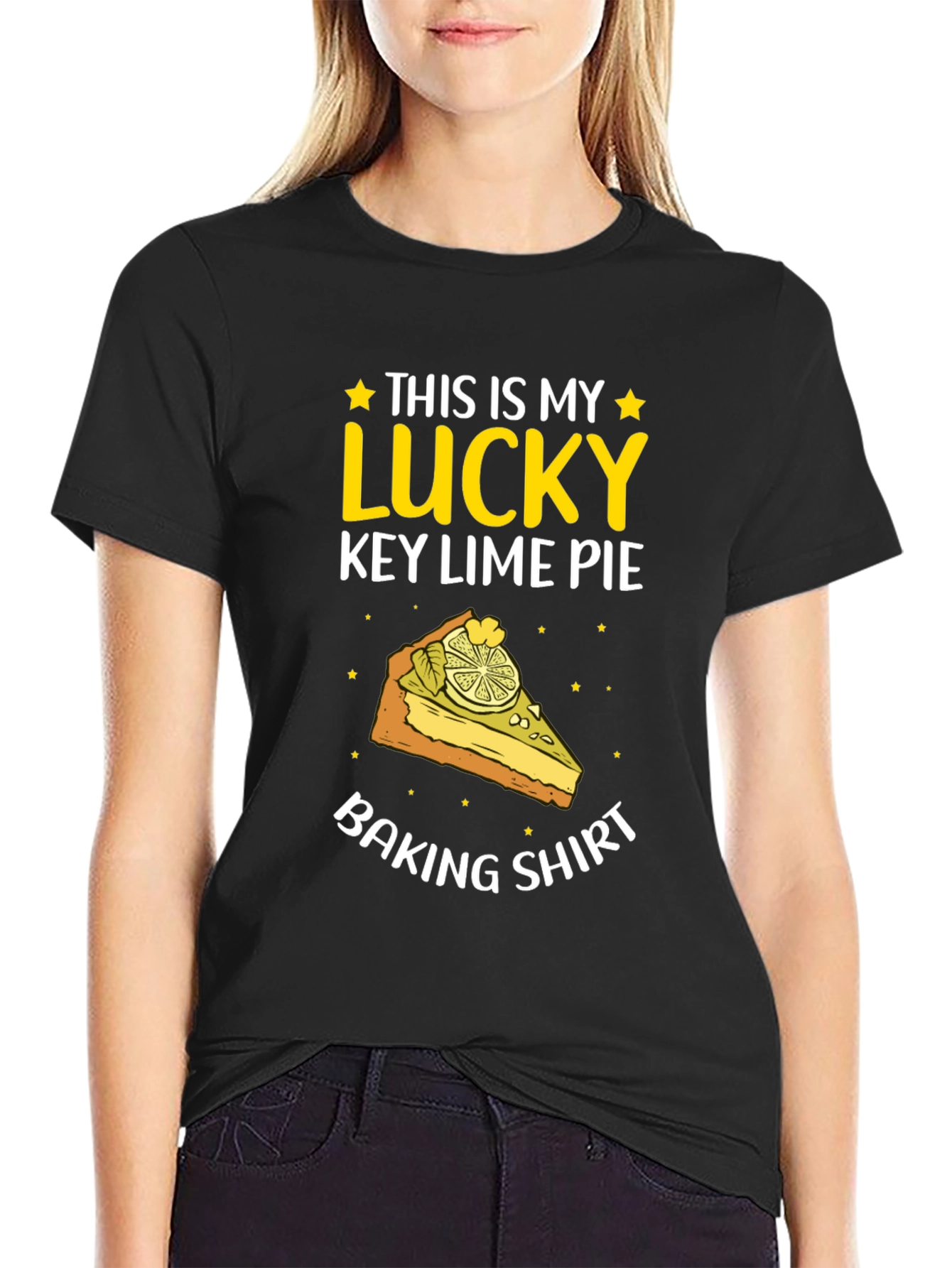 Lucky Key Lime Pie Baking T-Shirt