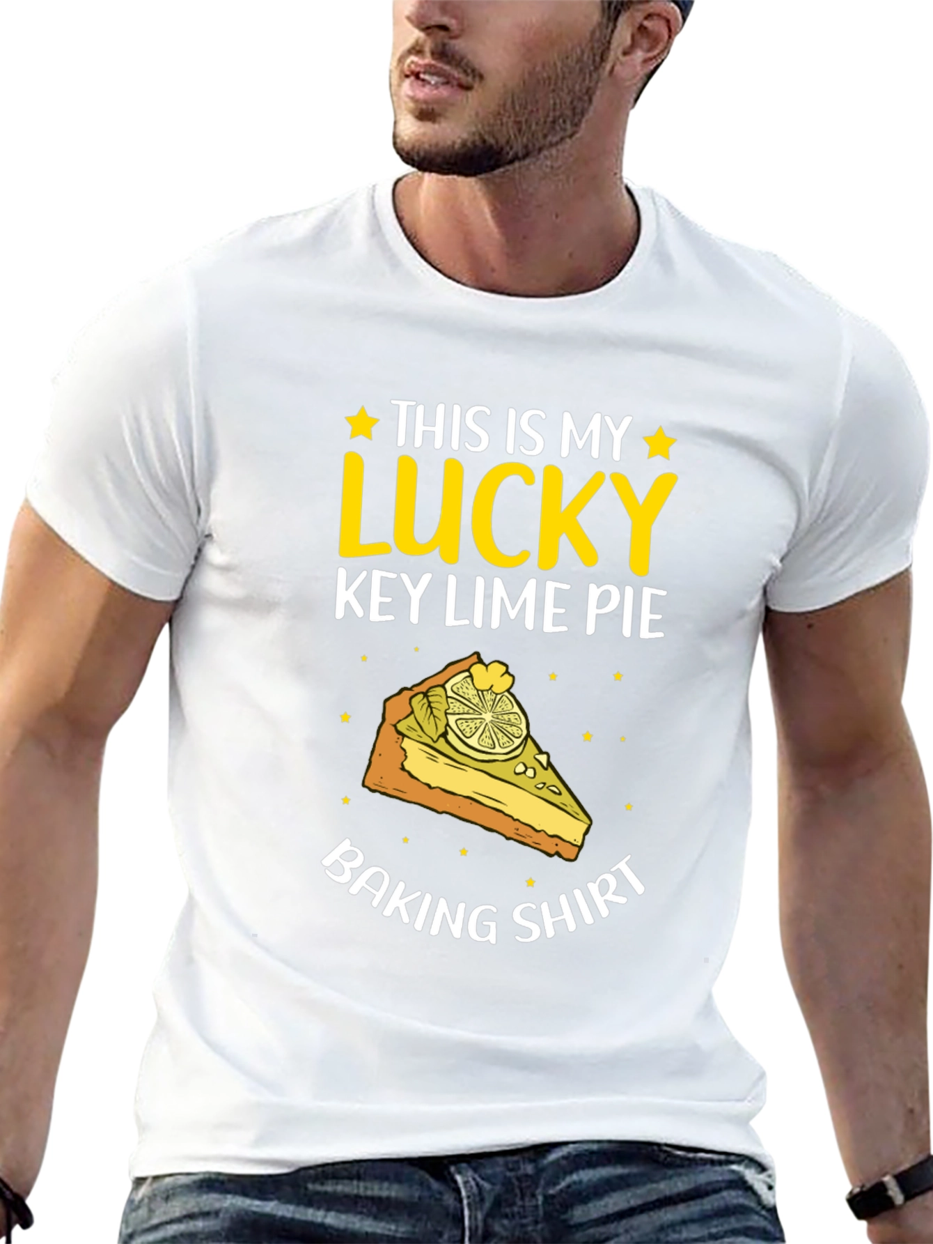 Lucky Key Lime Pie Baking T-Shirt