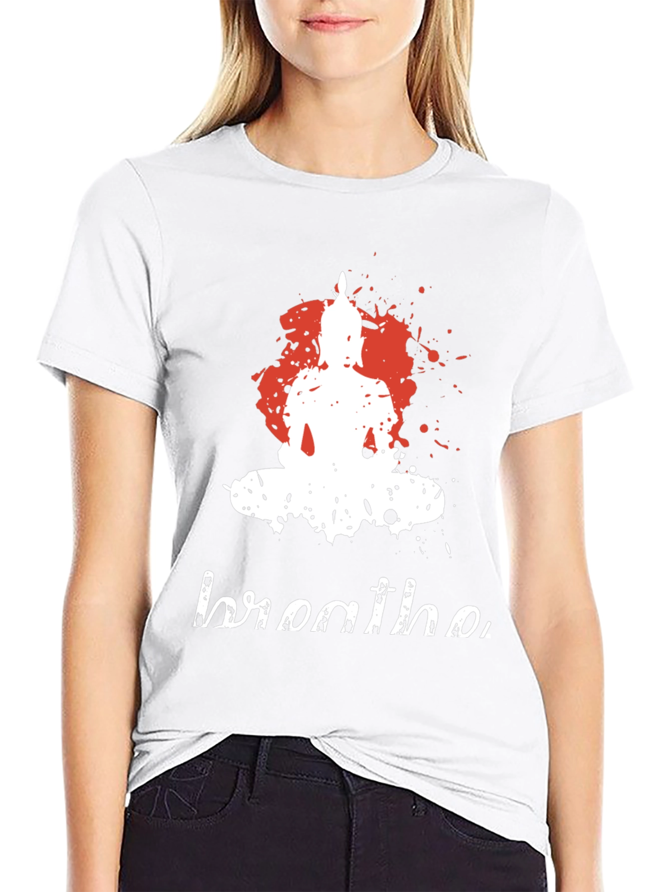 Buddha Breathe Graphic Tee - Relaxed Fit