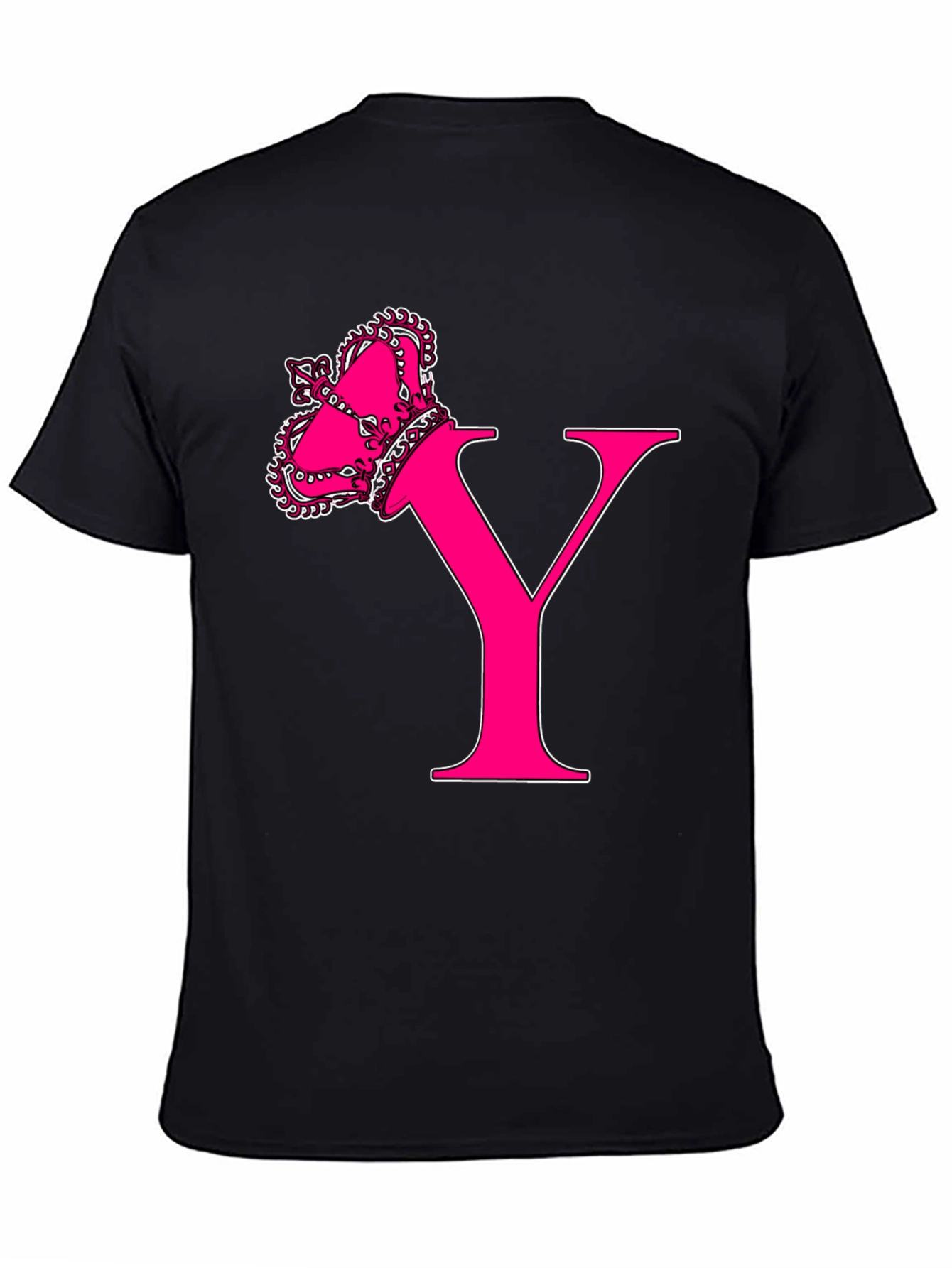 Queen Y Black T-Shirt