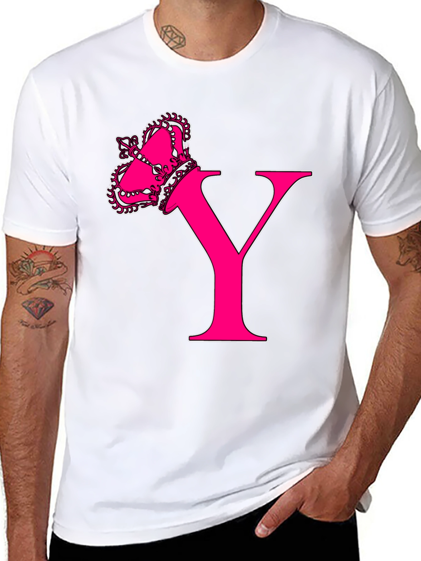 Queen Y Black T-Shirt