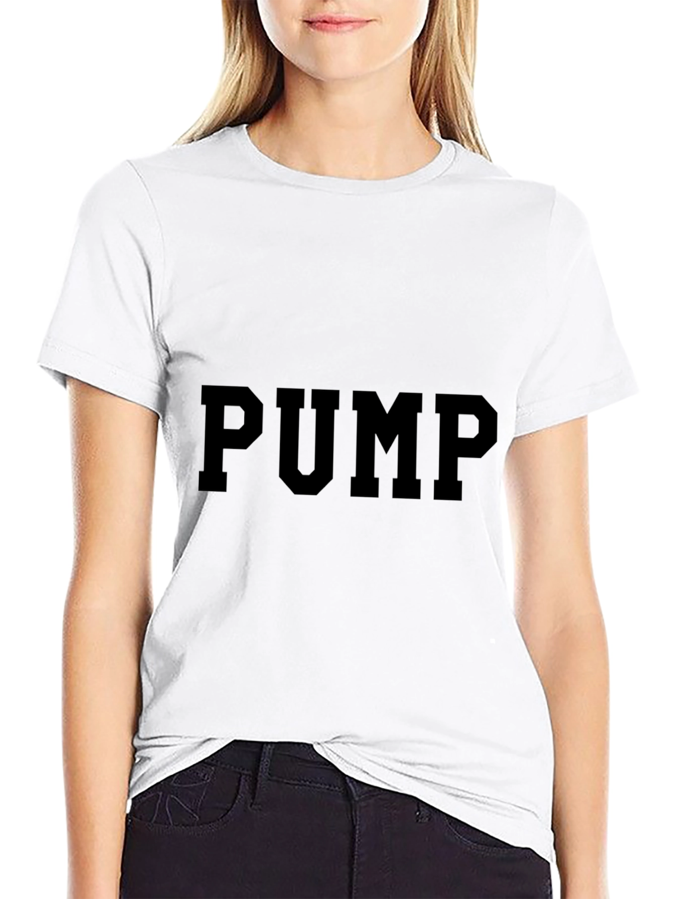 PUMP T-Shirt - Black Graphic Tee