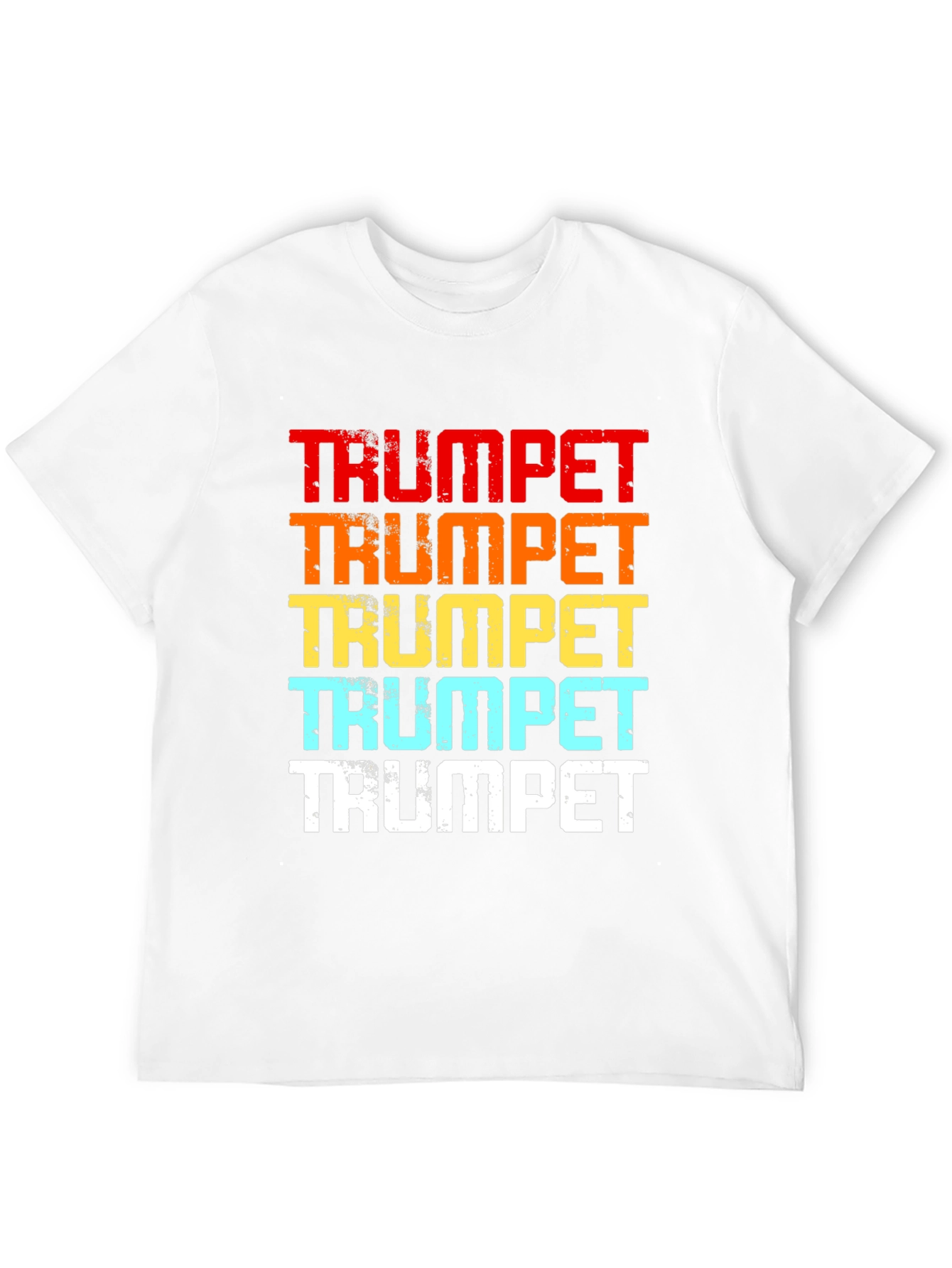 Retro Trumpet Graphic Tee - Music Lover T-Shirt