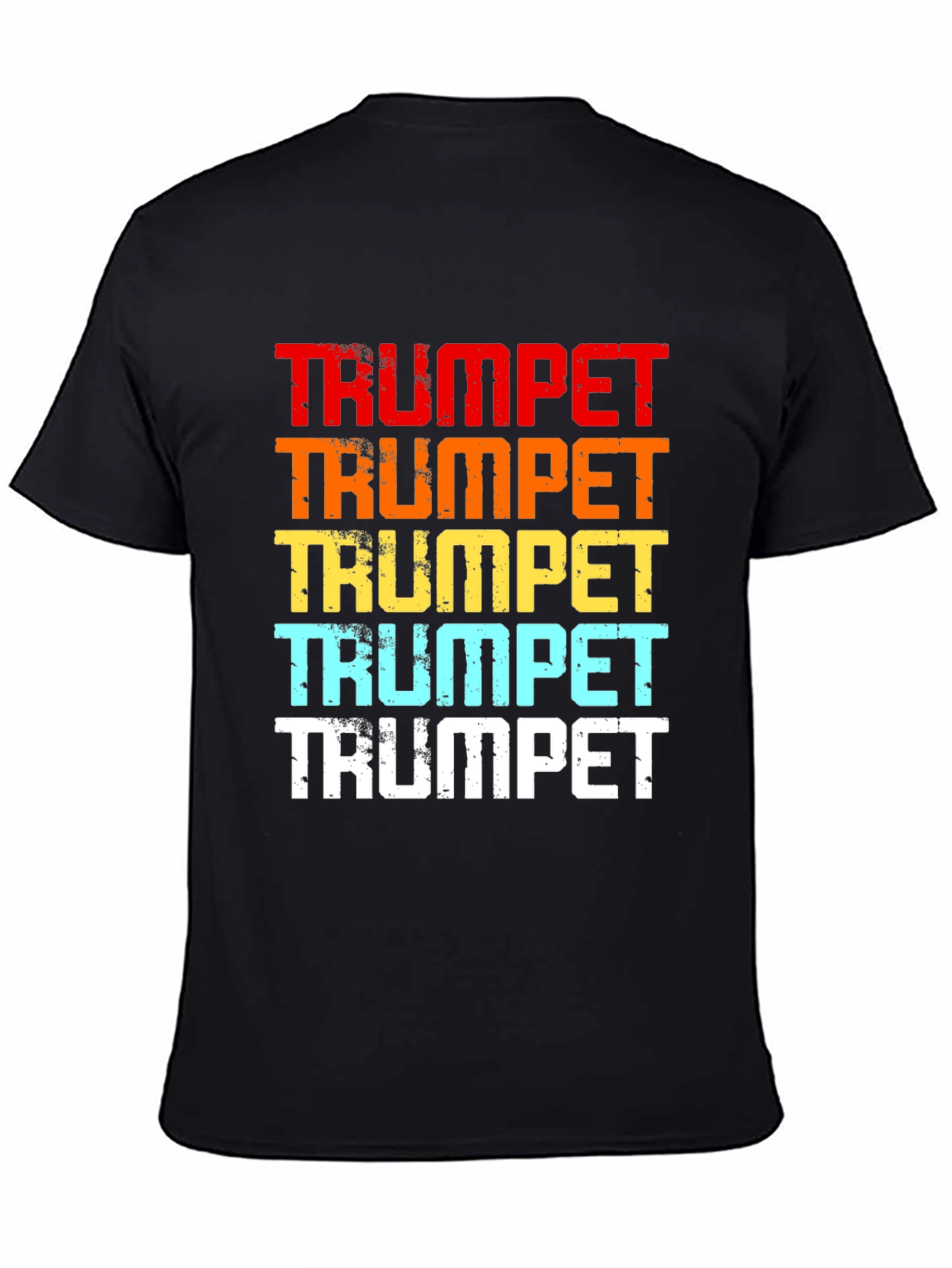 Retro Trumpet Graphic Tee - Music Lover T-Shirt