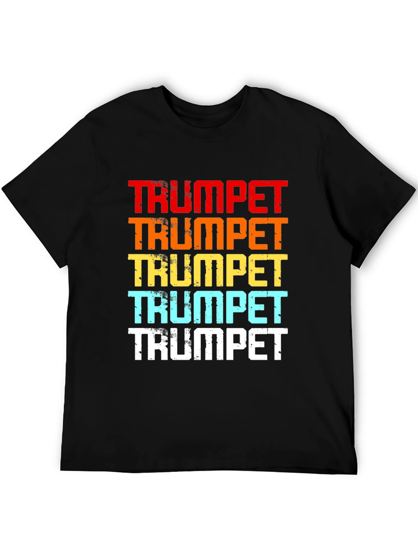 Retro Trumpet Graphic Tee - Music Lover T-Shirt