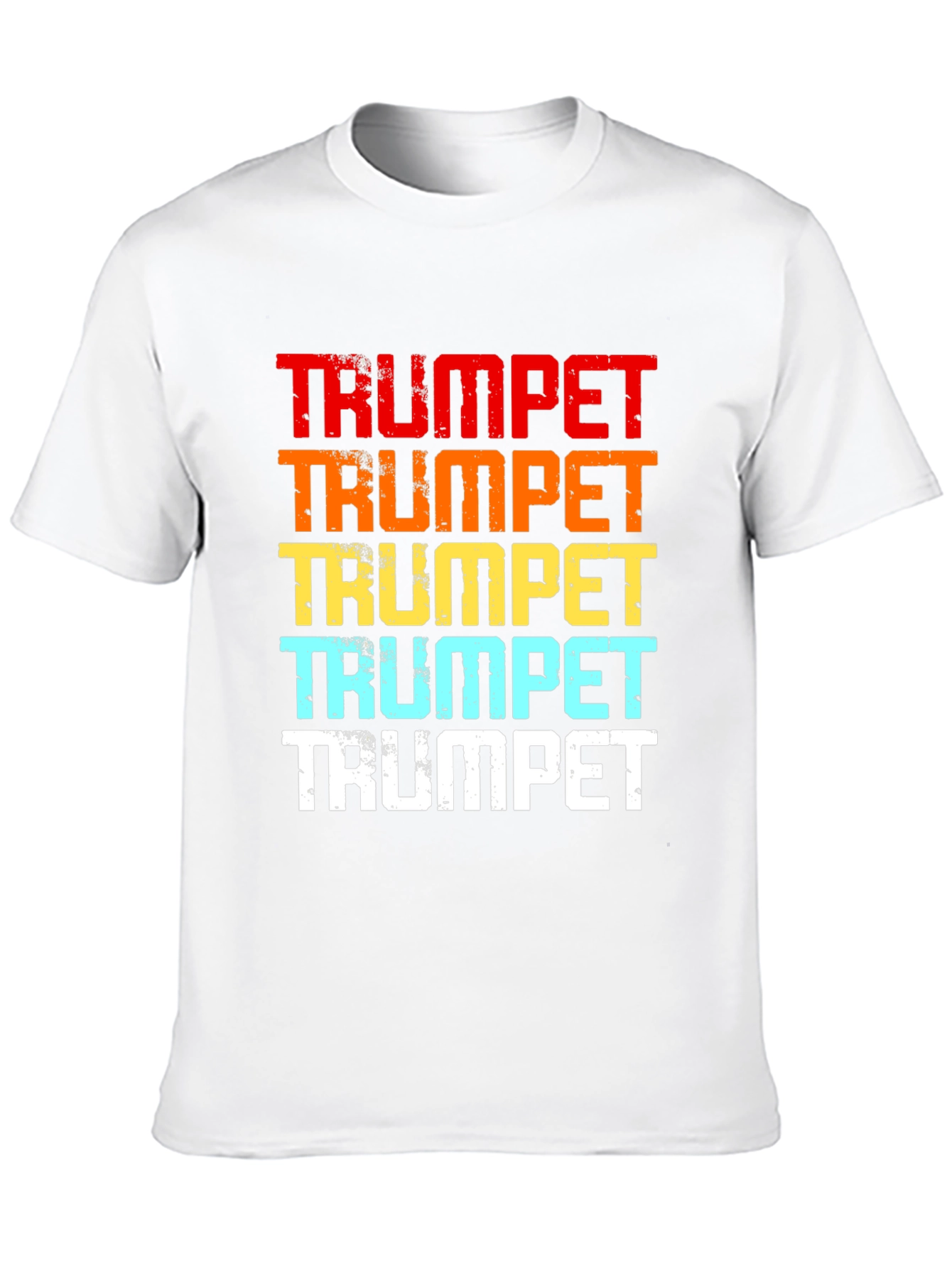 Retro Trumpet Graphic Tee - Music Lover T-Shirt
