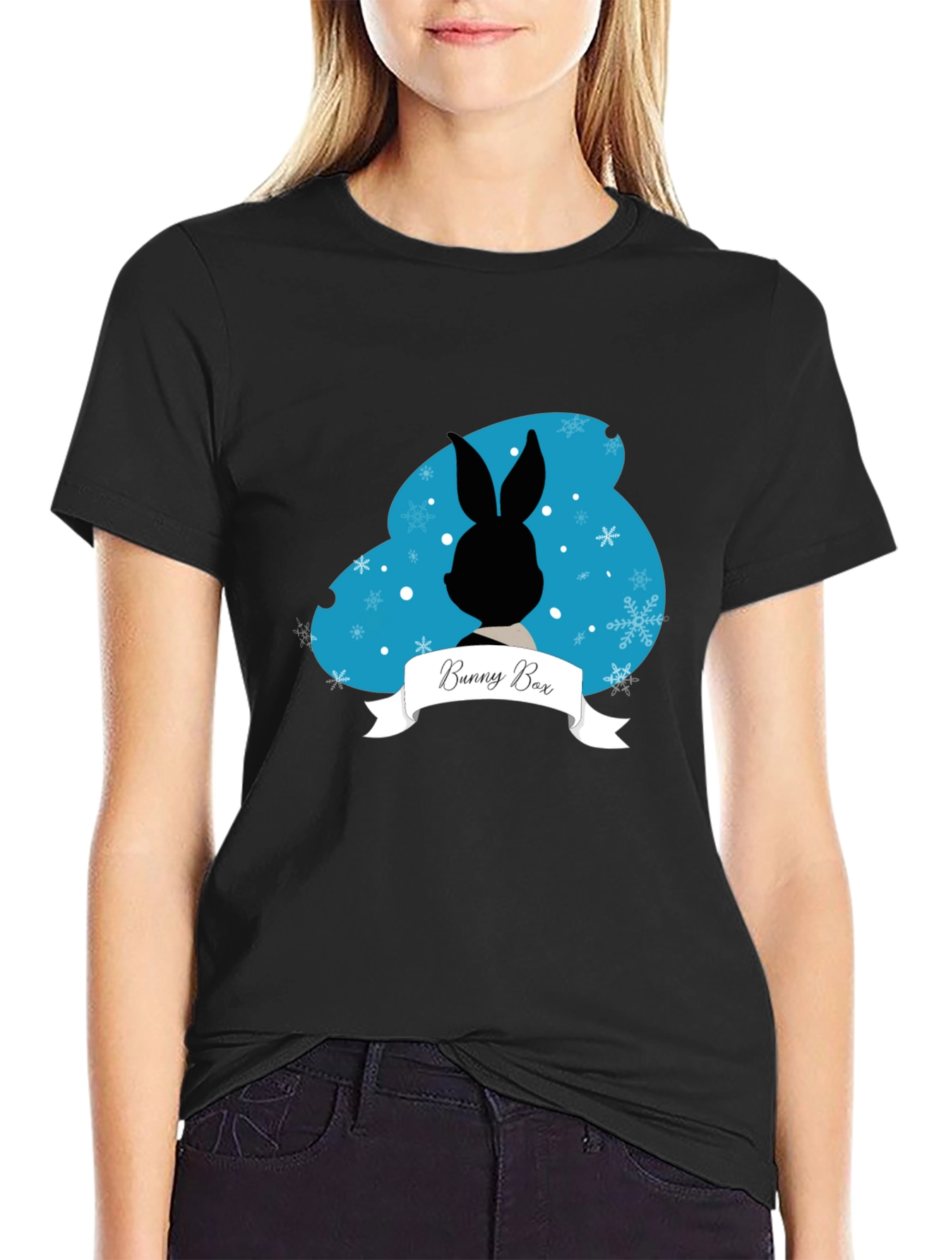 Bunny Box T-Shirt - Soft Cotton Tee