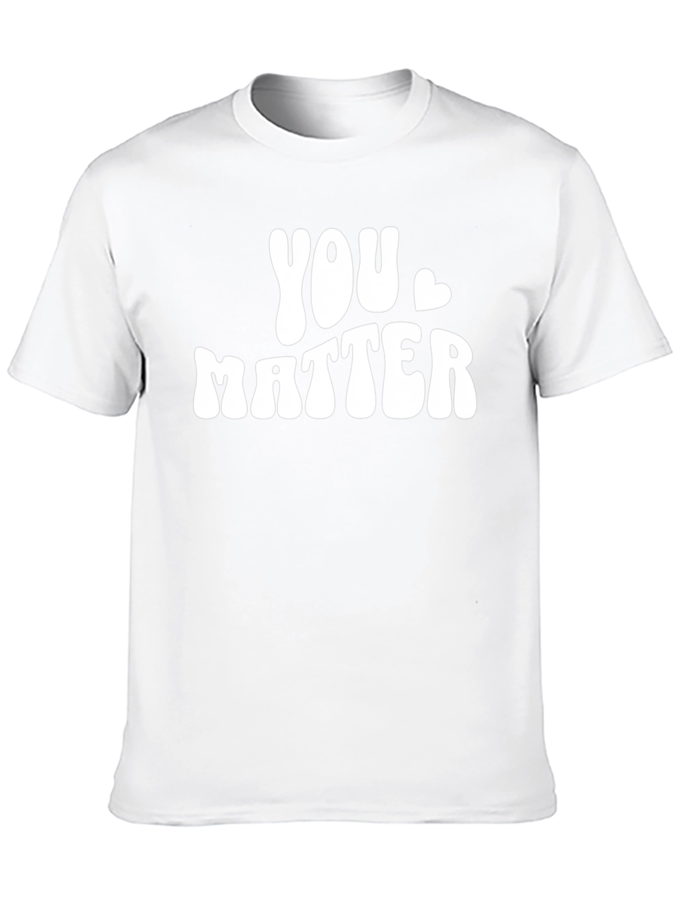 You Matter Graphic Tee - Comfort Fit Cotton