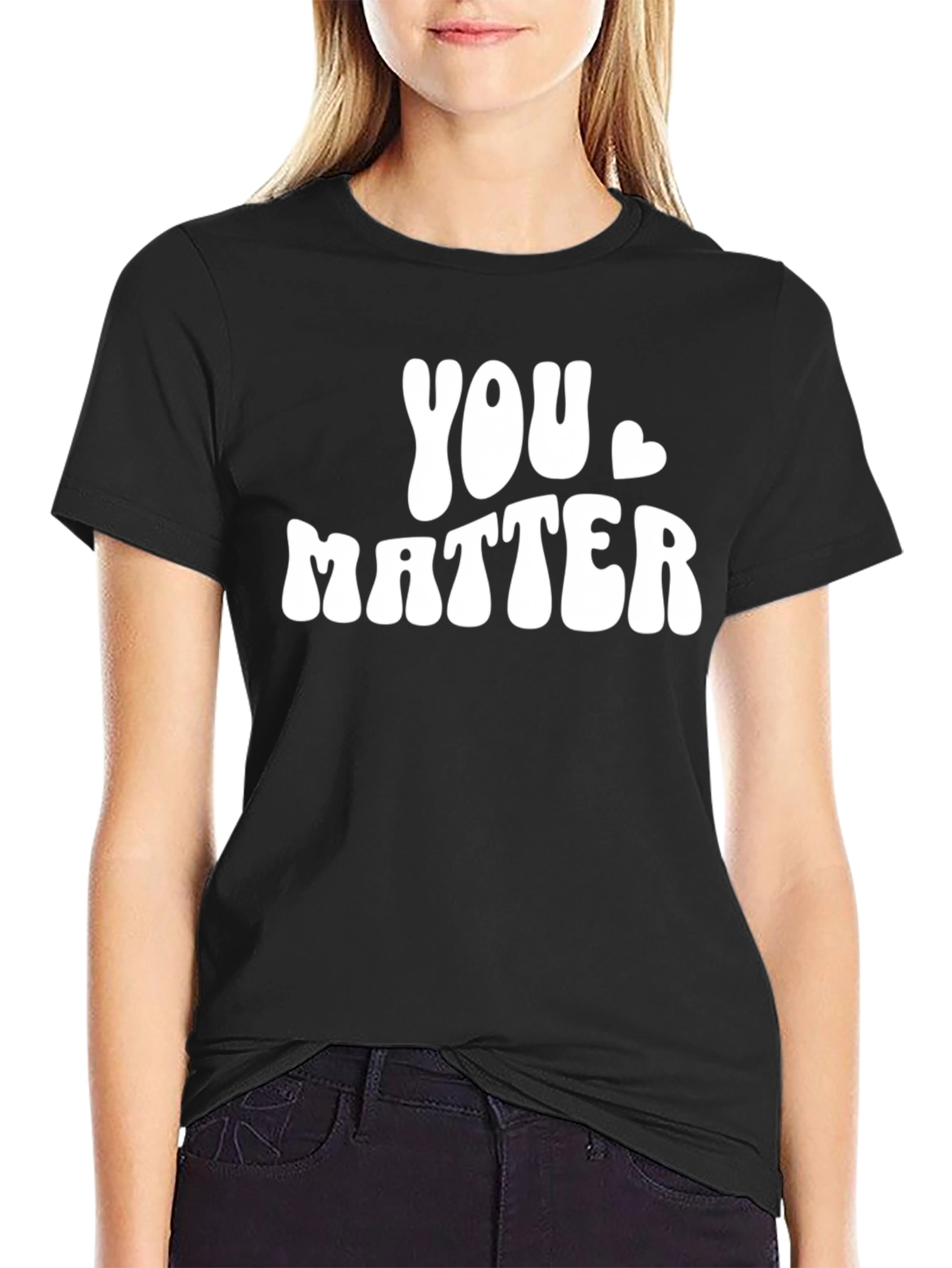 You Matter Graphic Tee - Comfort Fit Cotton