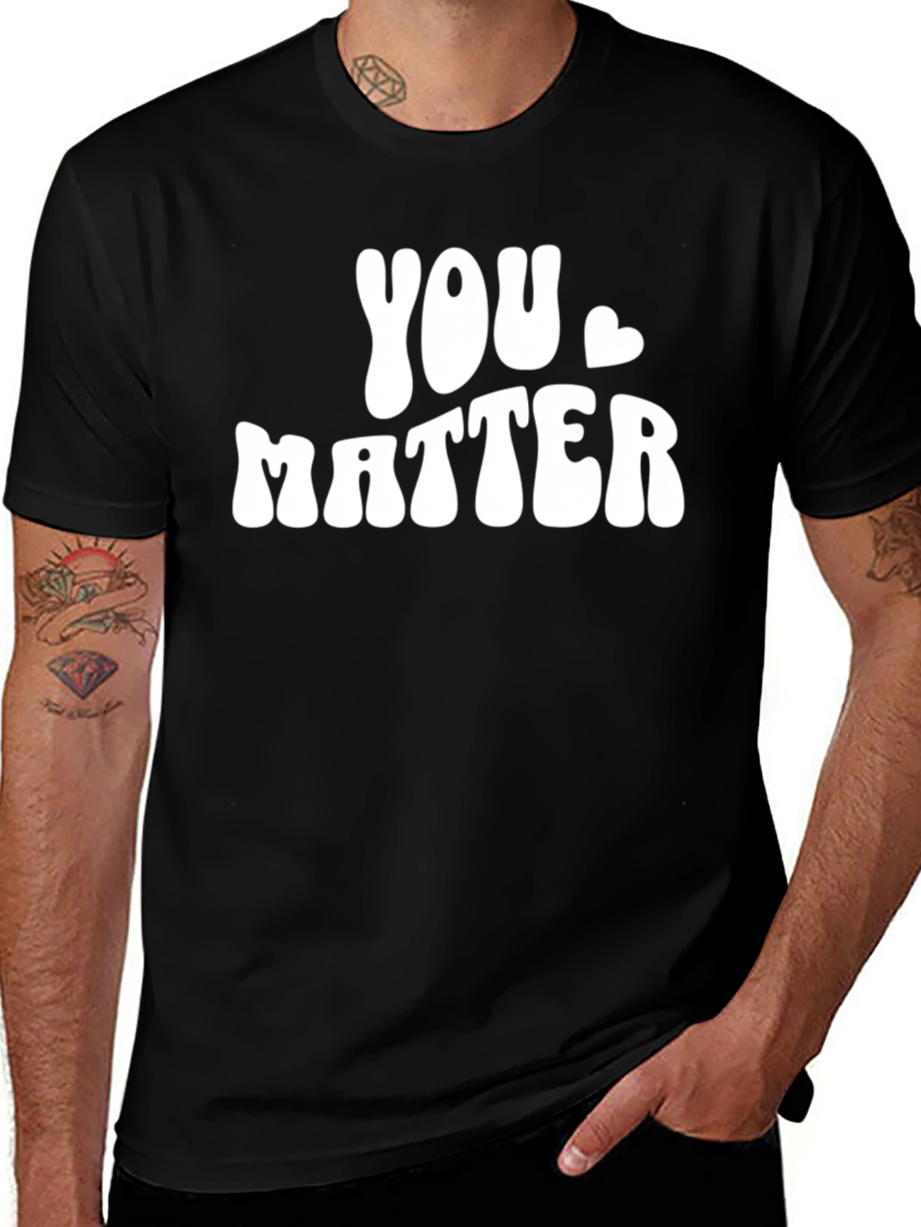 You Matter Graphic Tee - Comfort Fit Cotton