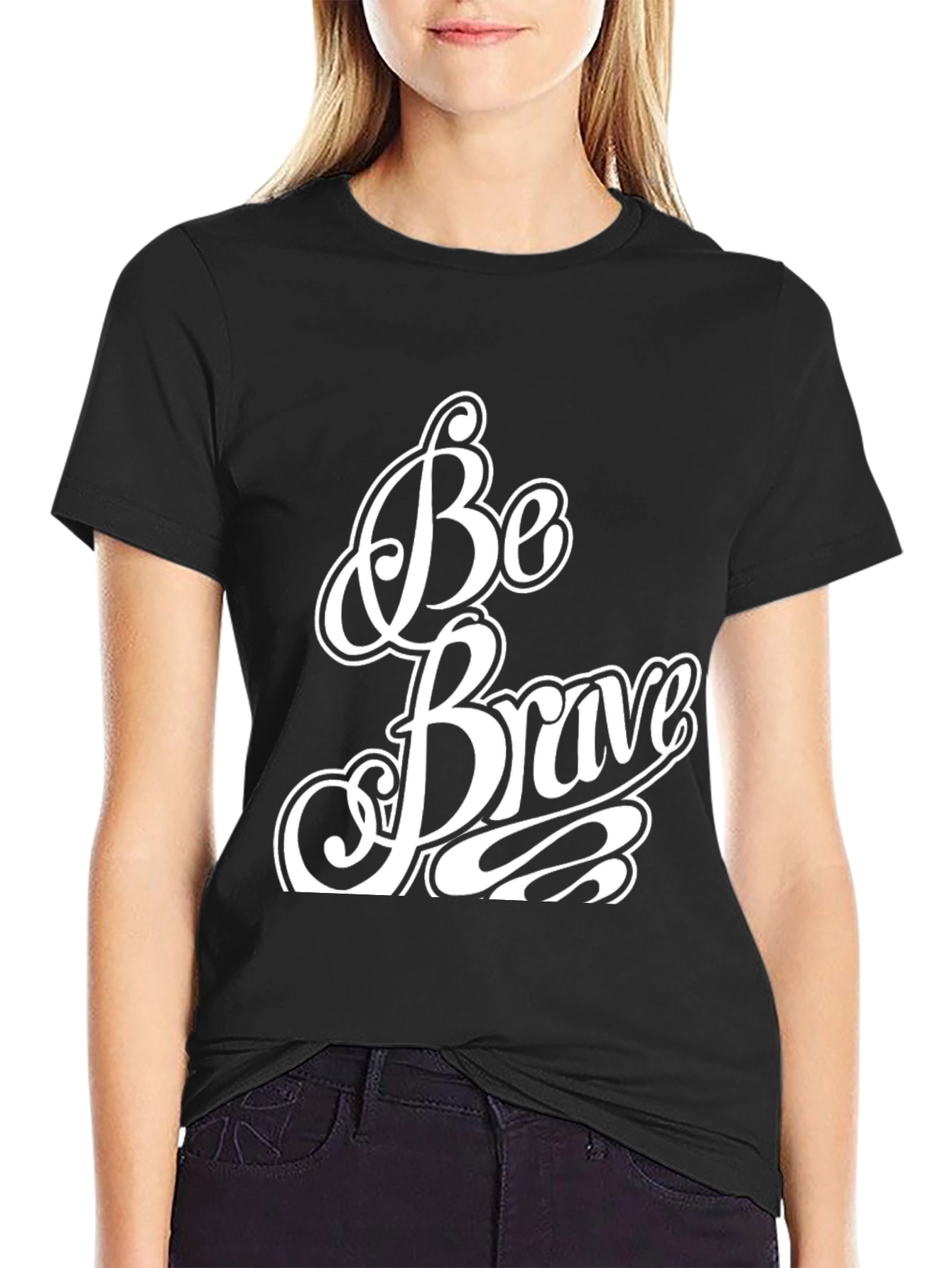 Be Brave Graphic Tee - Stylish Comfort