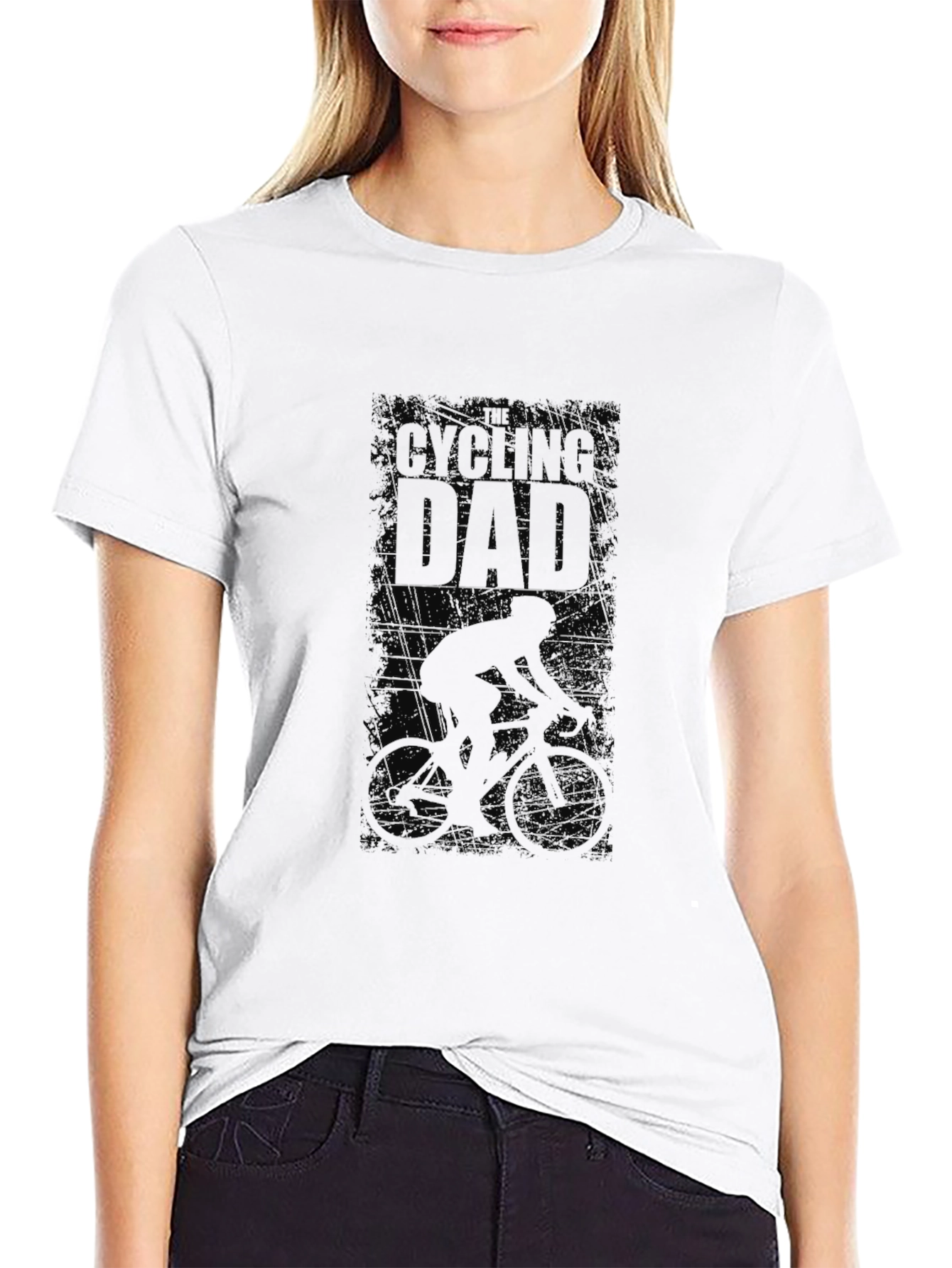Cycling Dad T-Shirt - Perfect for Active Fathers!