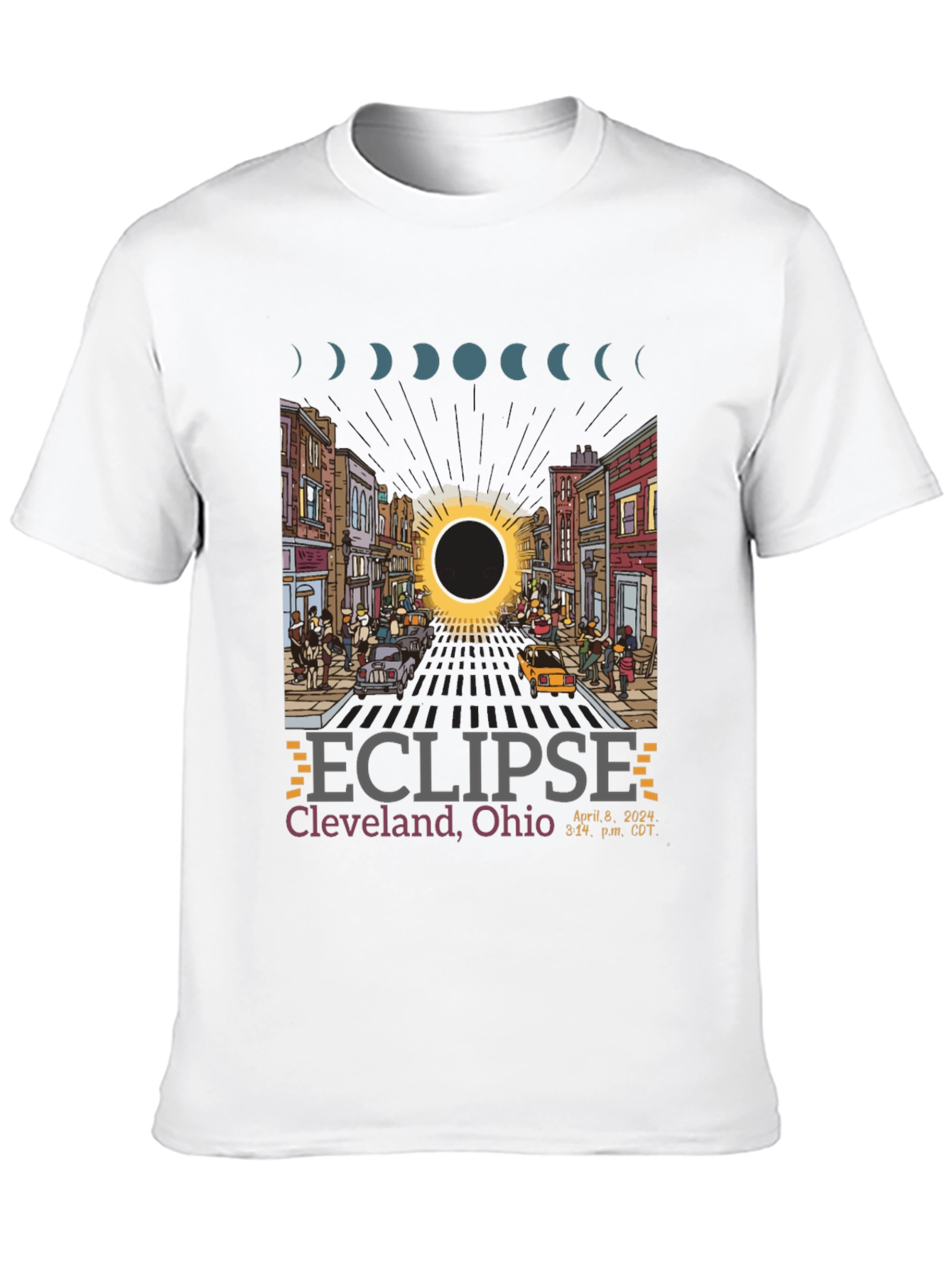 Eclipse Cleveland Ohio T-Shirt