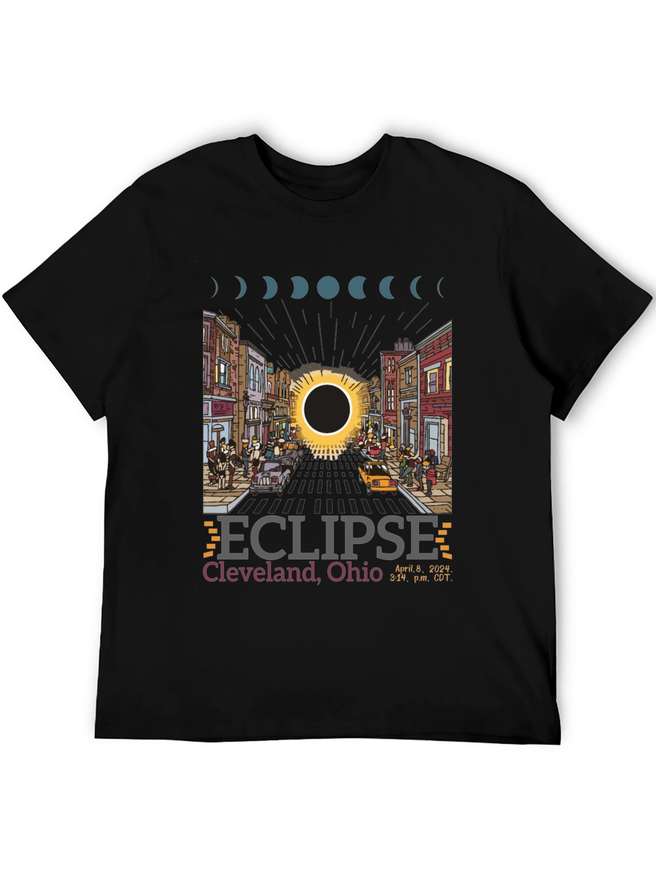 Eclipse Cleveland Ohio T-Shirt