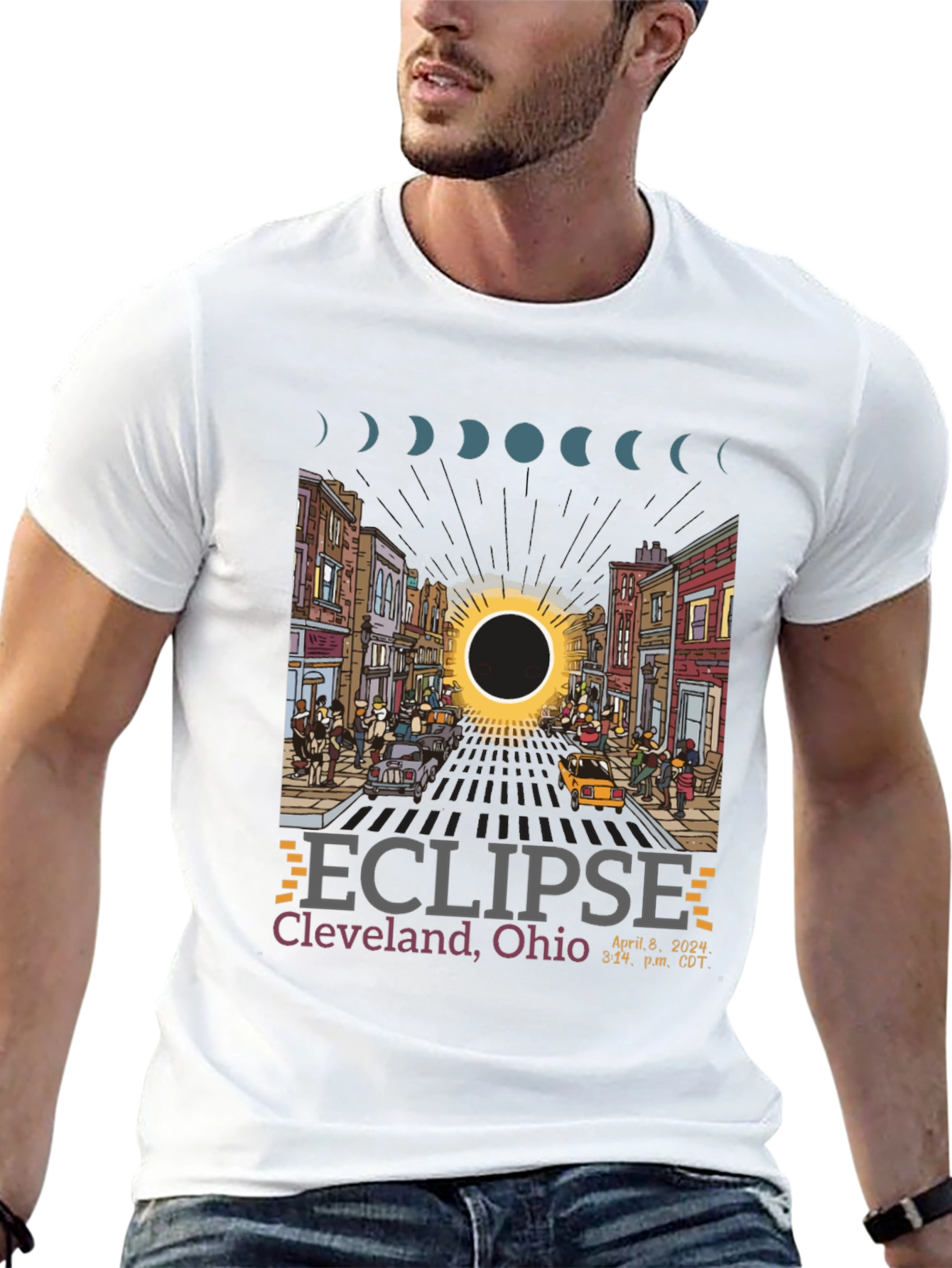 Eclipse Cleveland Ohio T-Shirt