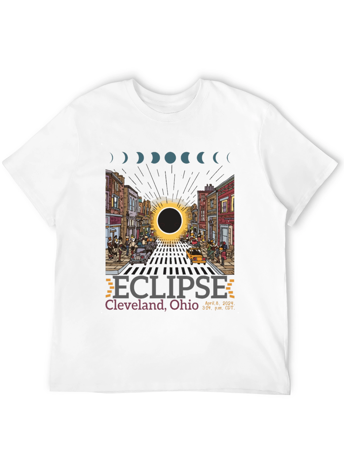 Eclipse Cleveland Ohio T-Shirt