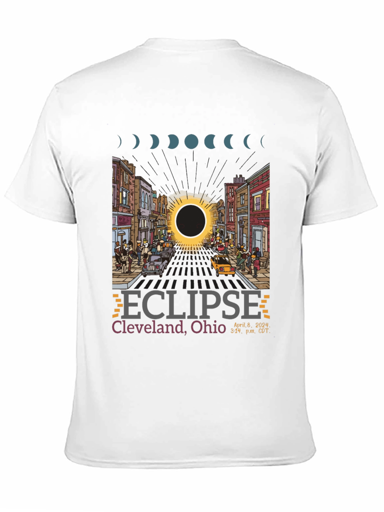 Eclipse Cleveland Ohio T-Shirt