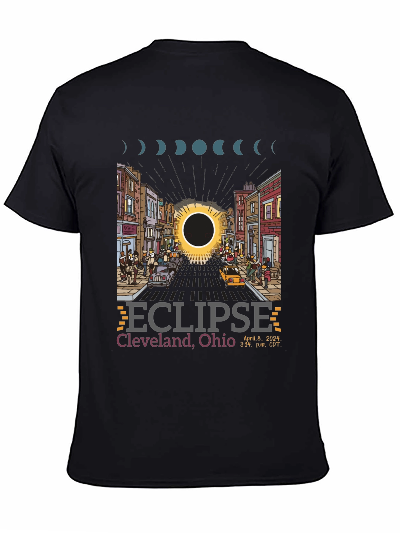 Eclipse Cleveland Ohio T-Shirt