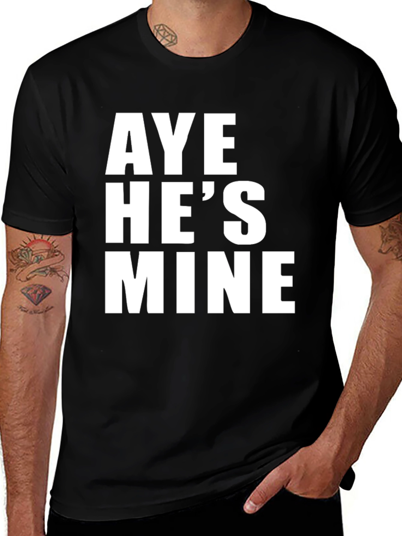 Aye Hes Mine Graphic Tee