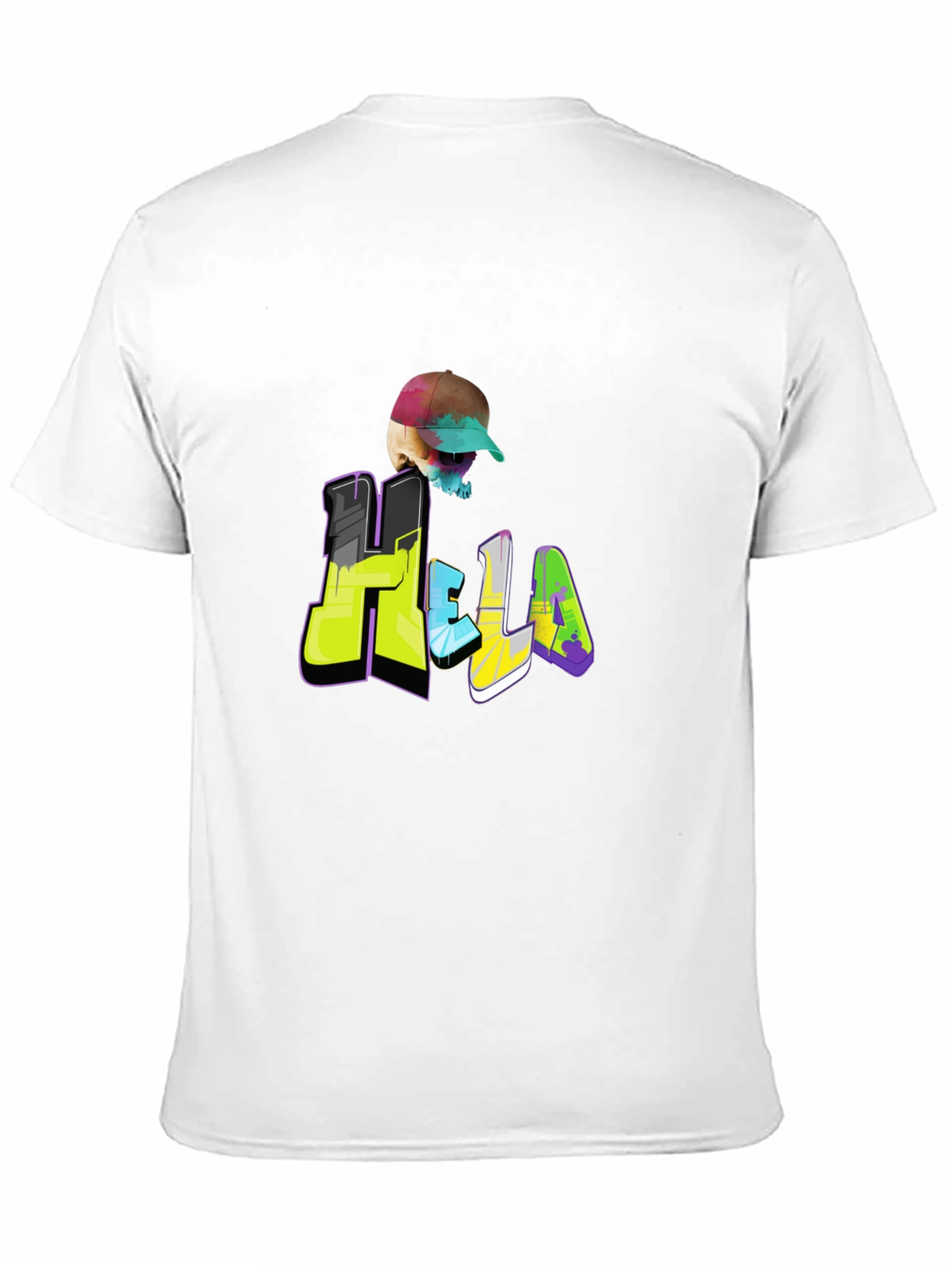 Hella Skull Graphic T-Shirt
