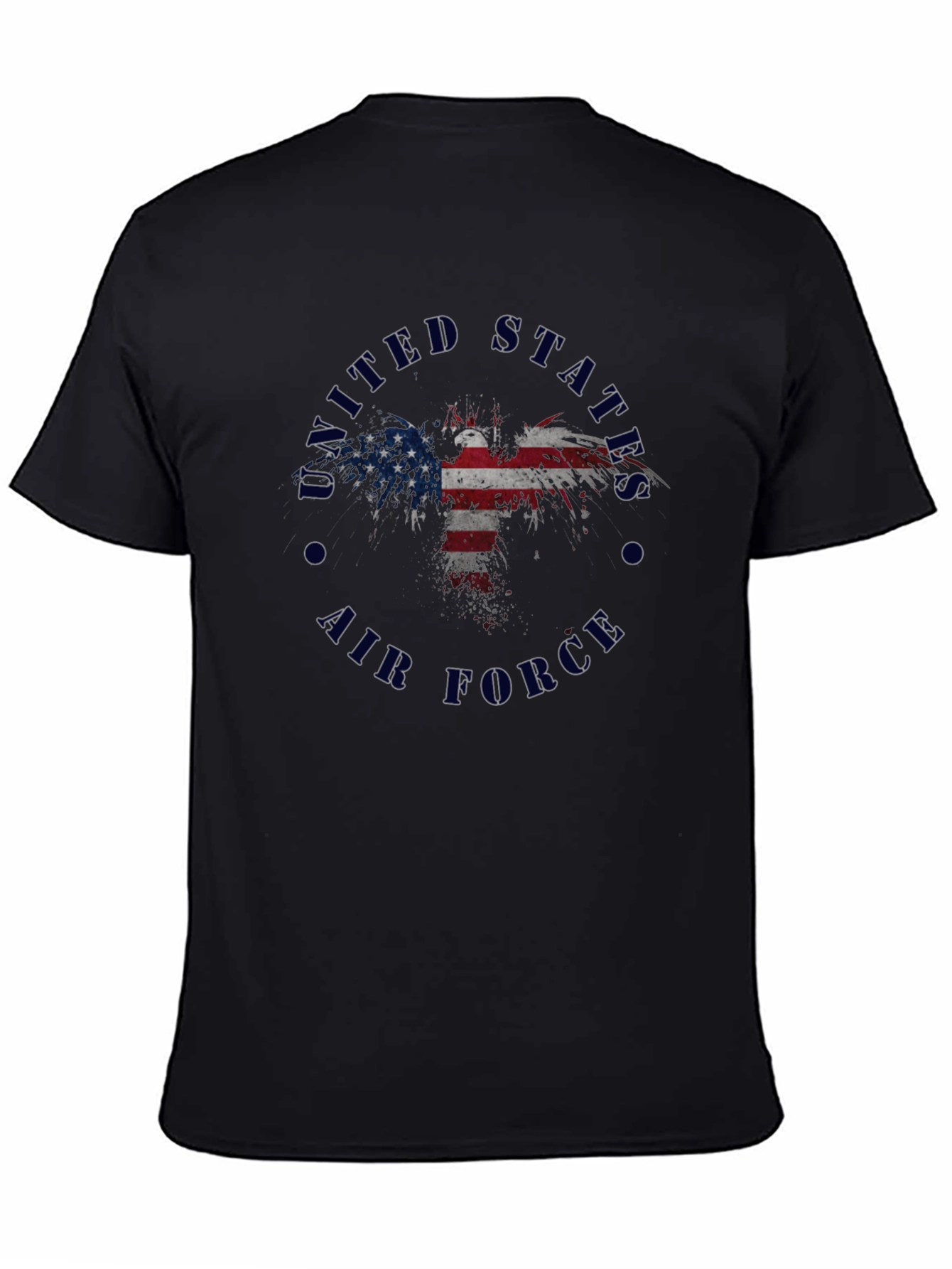 US Air Force Flag Eagle Graphic T-Shirt
