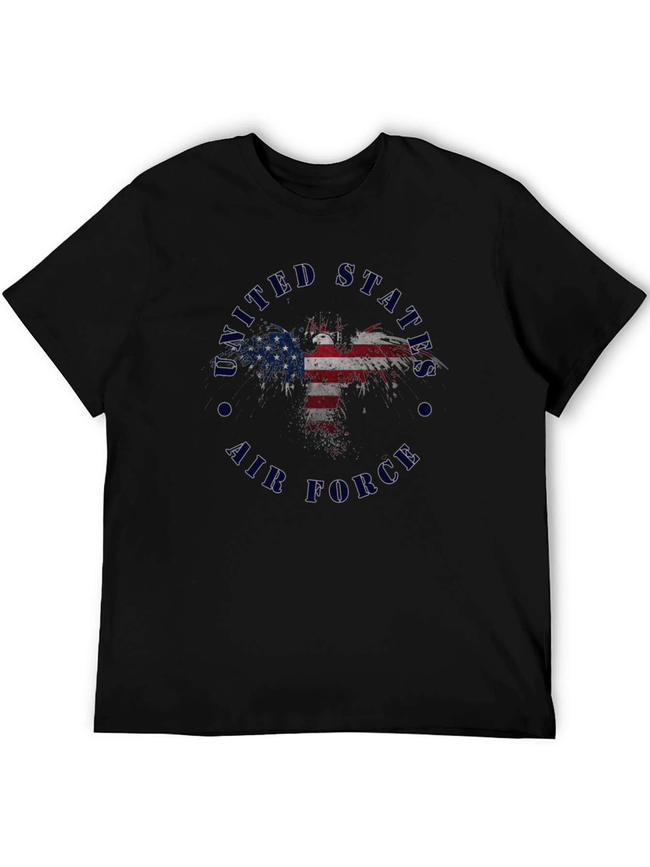 US Air Force Flag Eagle Graphic T-Shirt