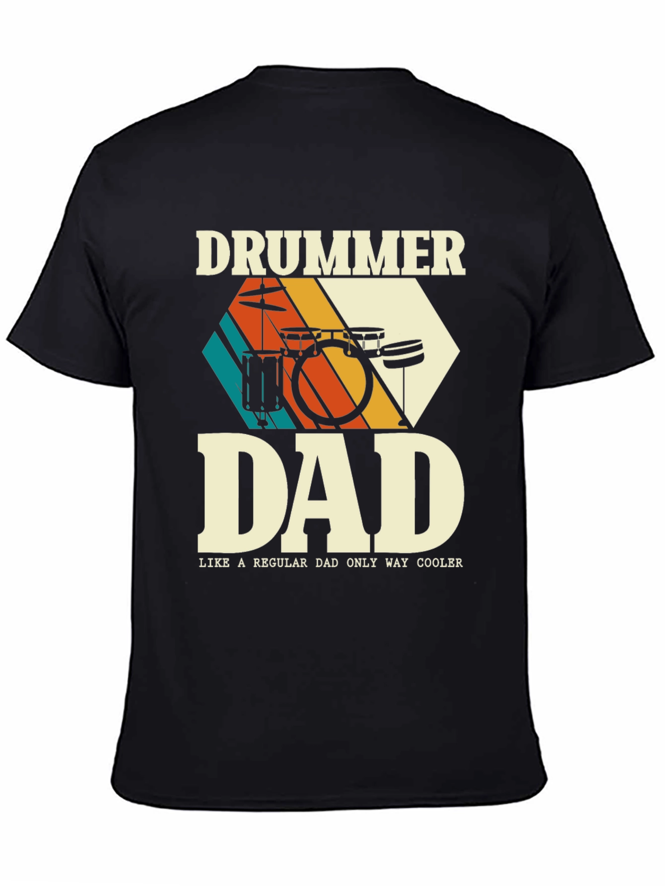 Drummer Dad Graphic T-Shirt