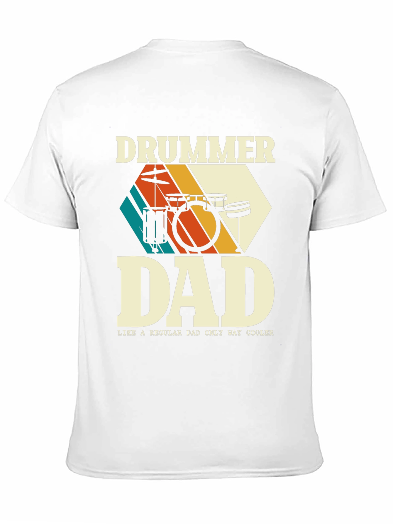 Drummer Dad Graphic T-Shirt