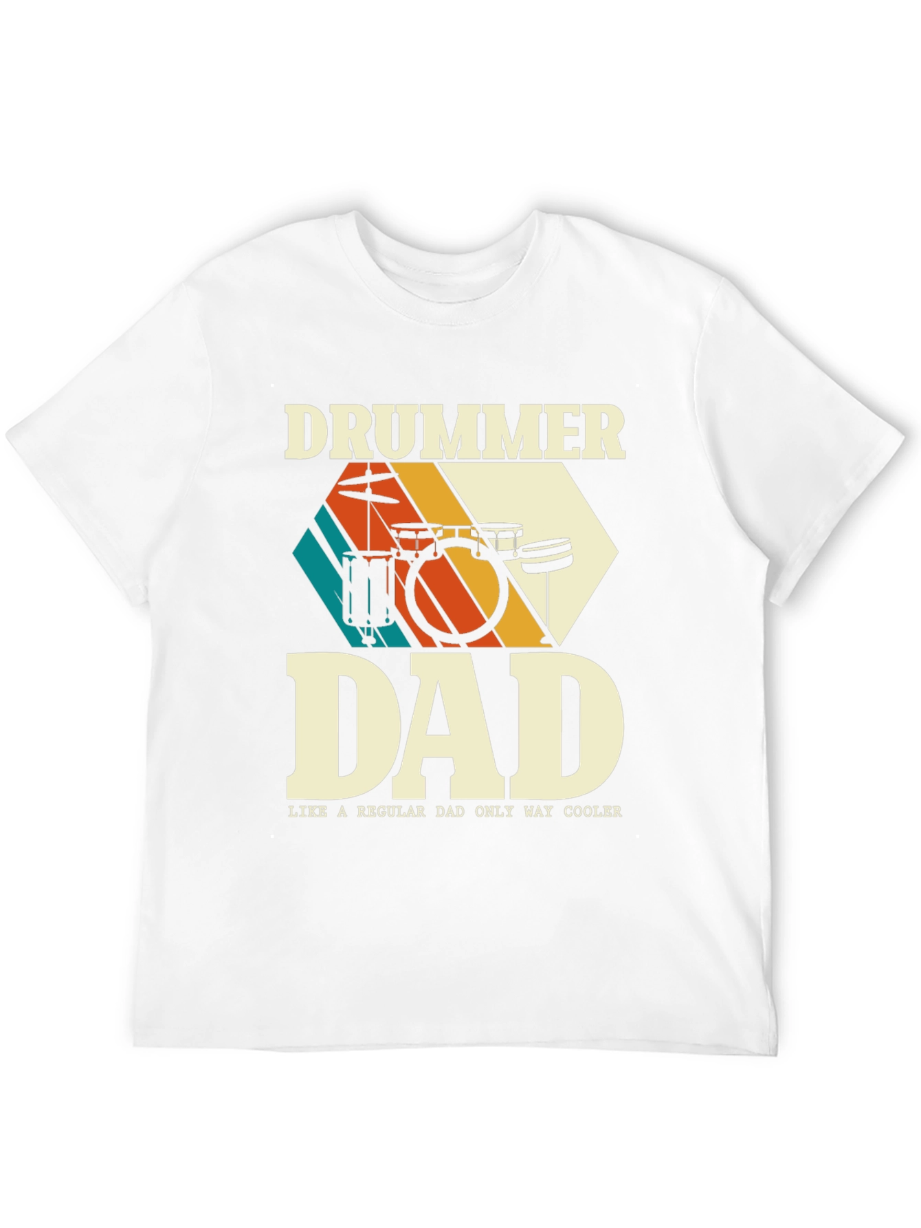 Drummer Dad Graphic T-Shirt