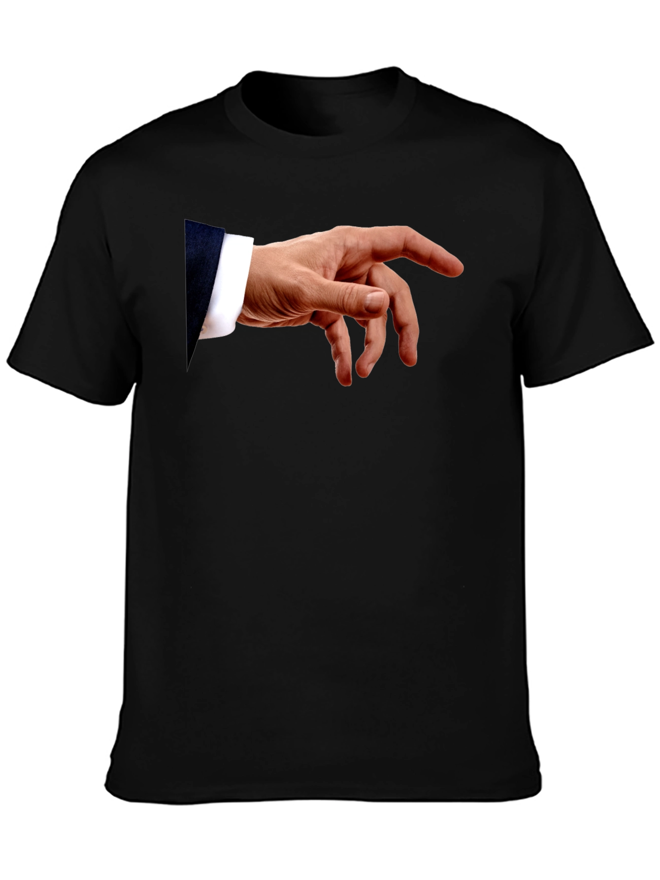 Michelangelos Creation of Adam Hand Graphic T-Shirt