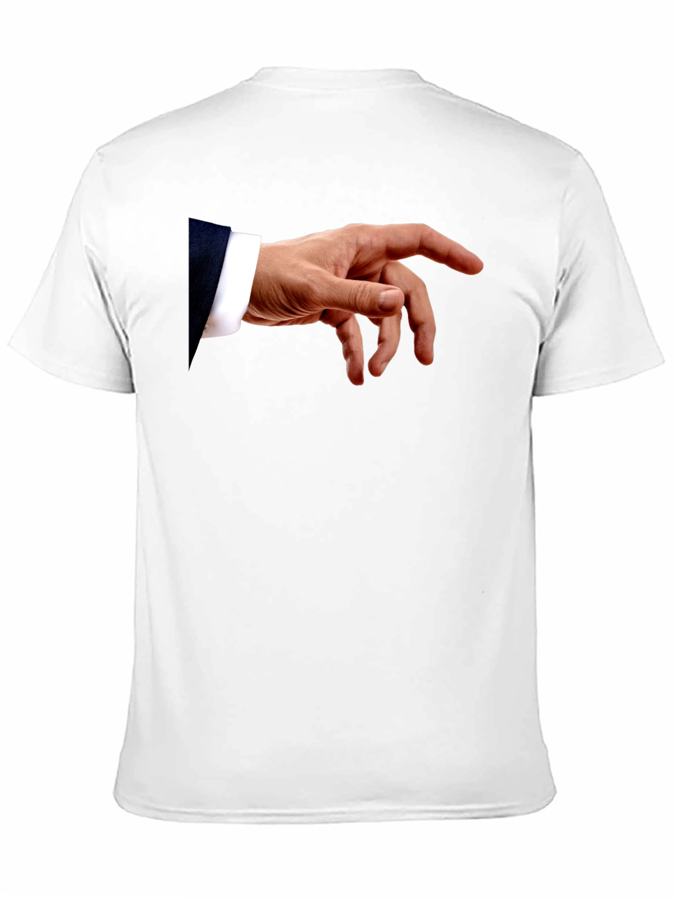 Michelangelos Creation of Adam Hand Graphic T-Shirt
