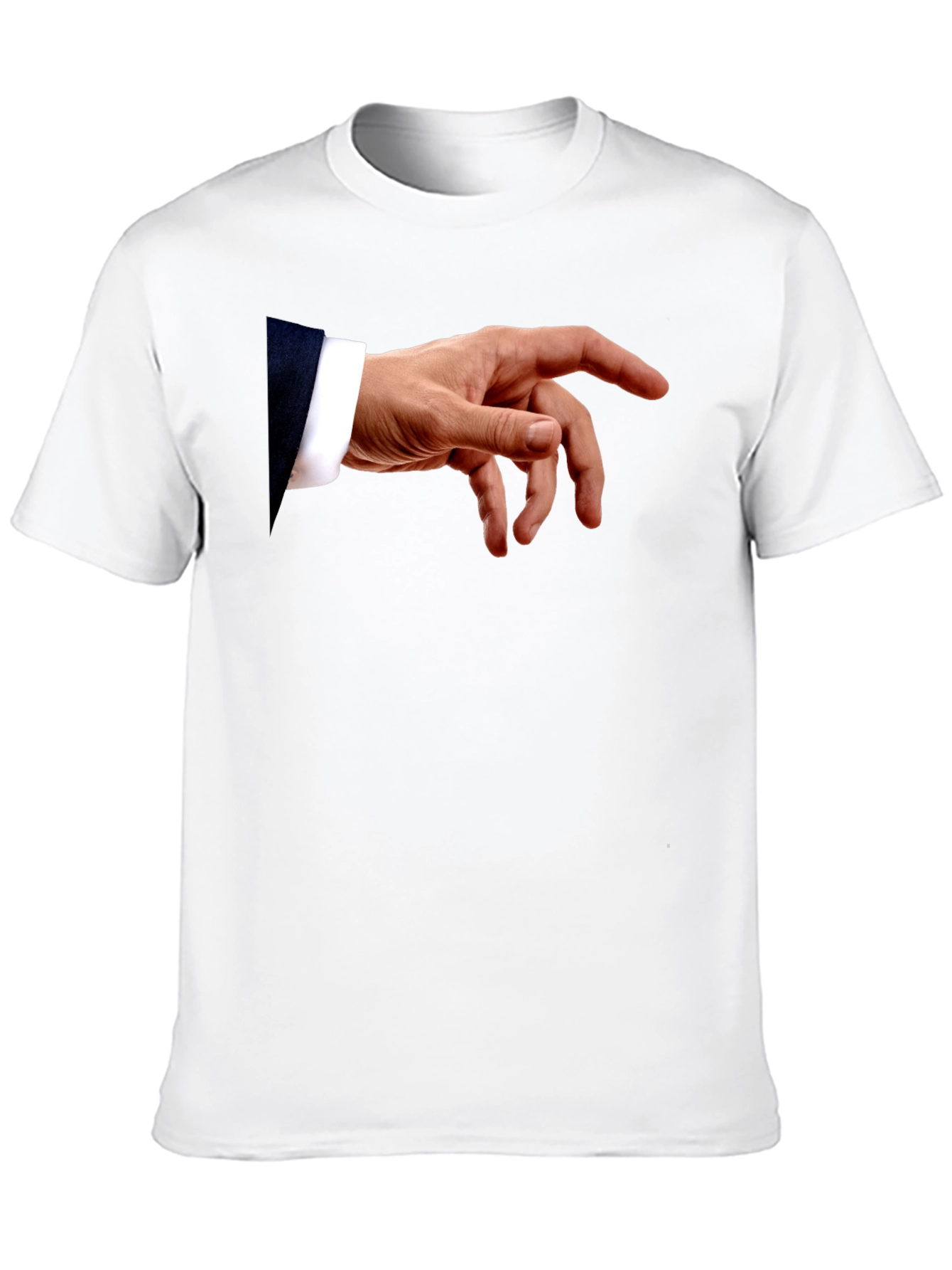Michelangelos Creation of Adam Hand Graphic T-Shirt