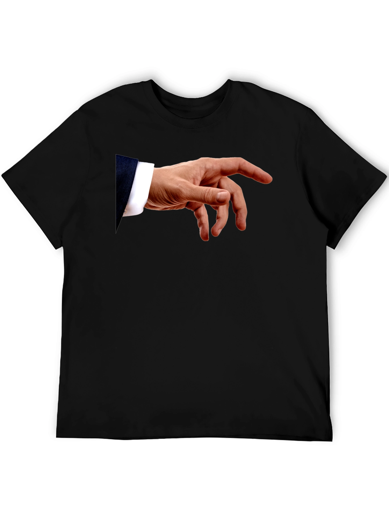 Michelangelos Creation of Adam Hand Graphic T-Shirt