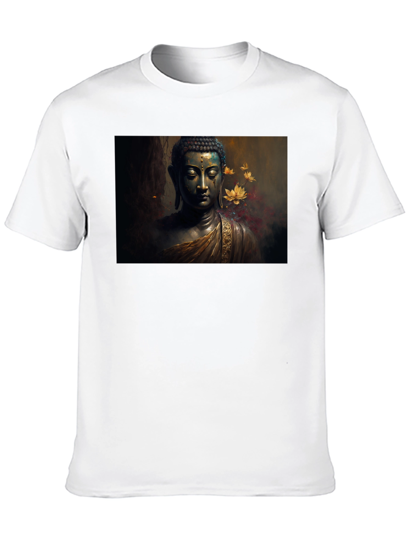 Buddha Art Black T-Shirt
