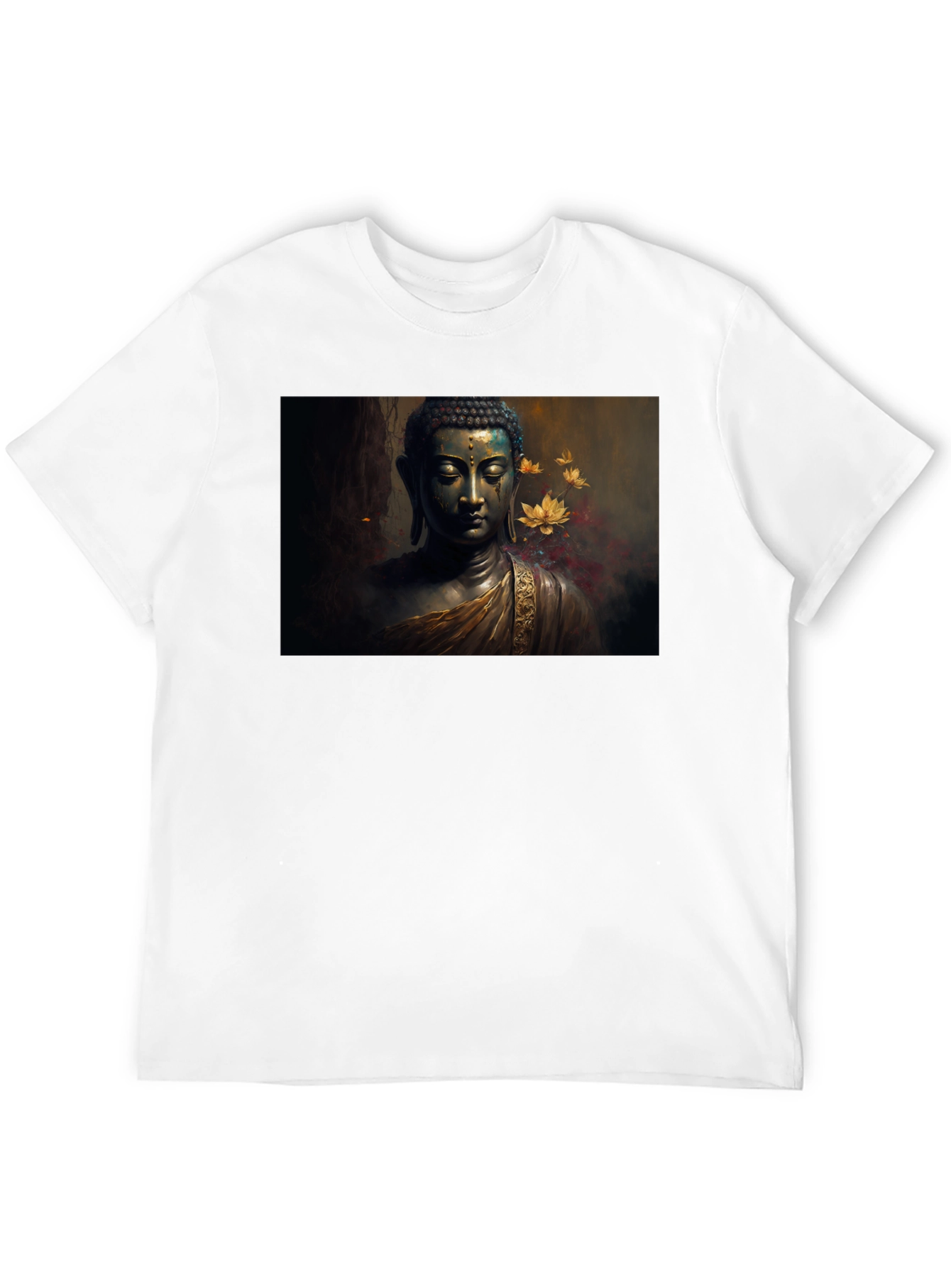 Buddha Art Black T-Shirt