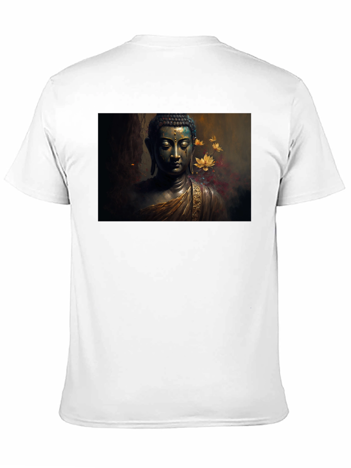 Buddha Art Black T-Shirt