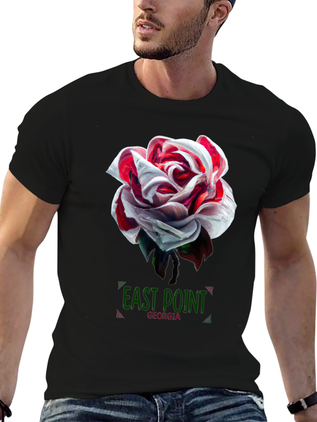 East Point Georgia Rose Graphic Tee