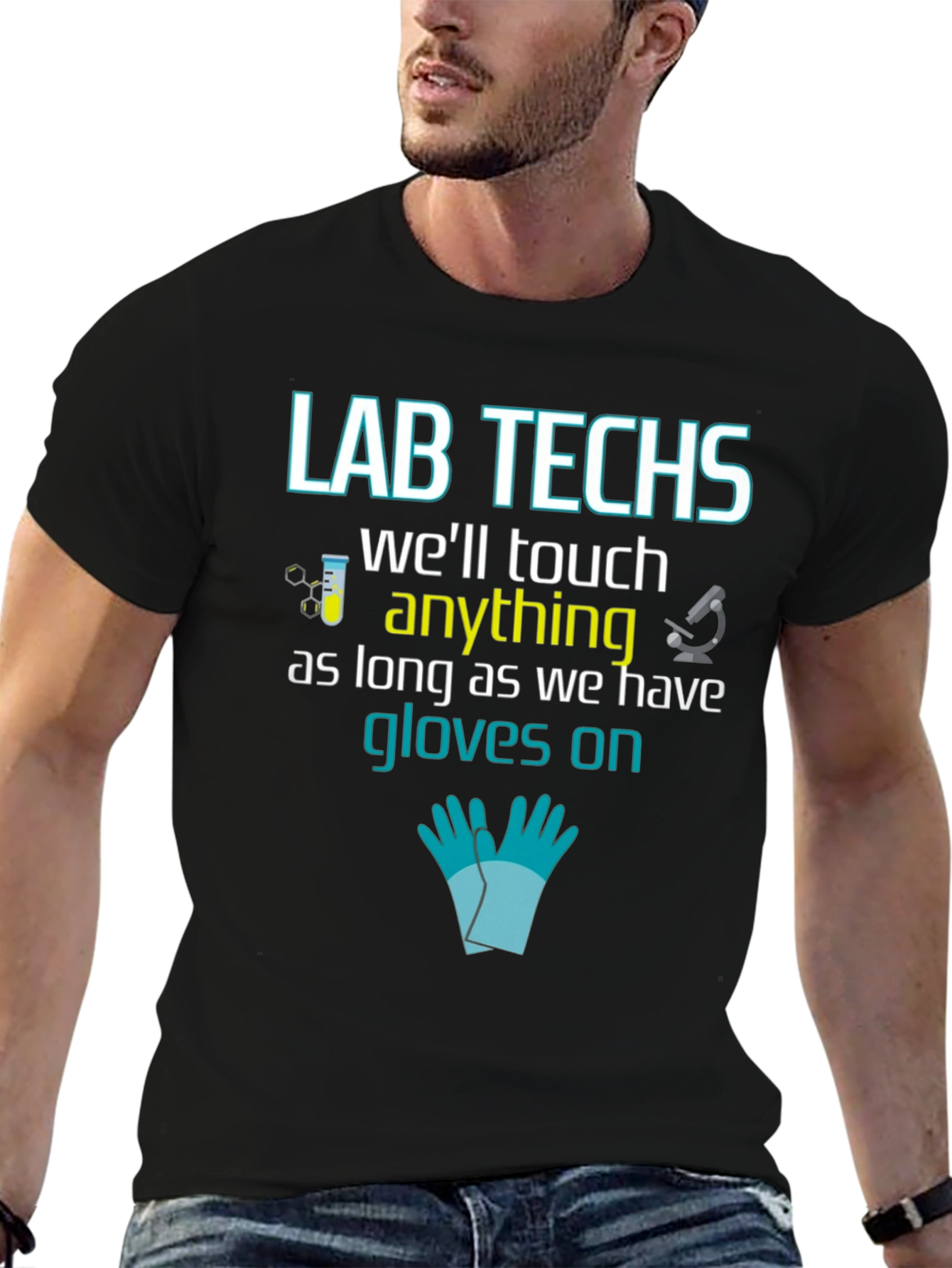 Lab Tech T-Shirt: Funny Science Tee