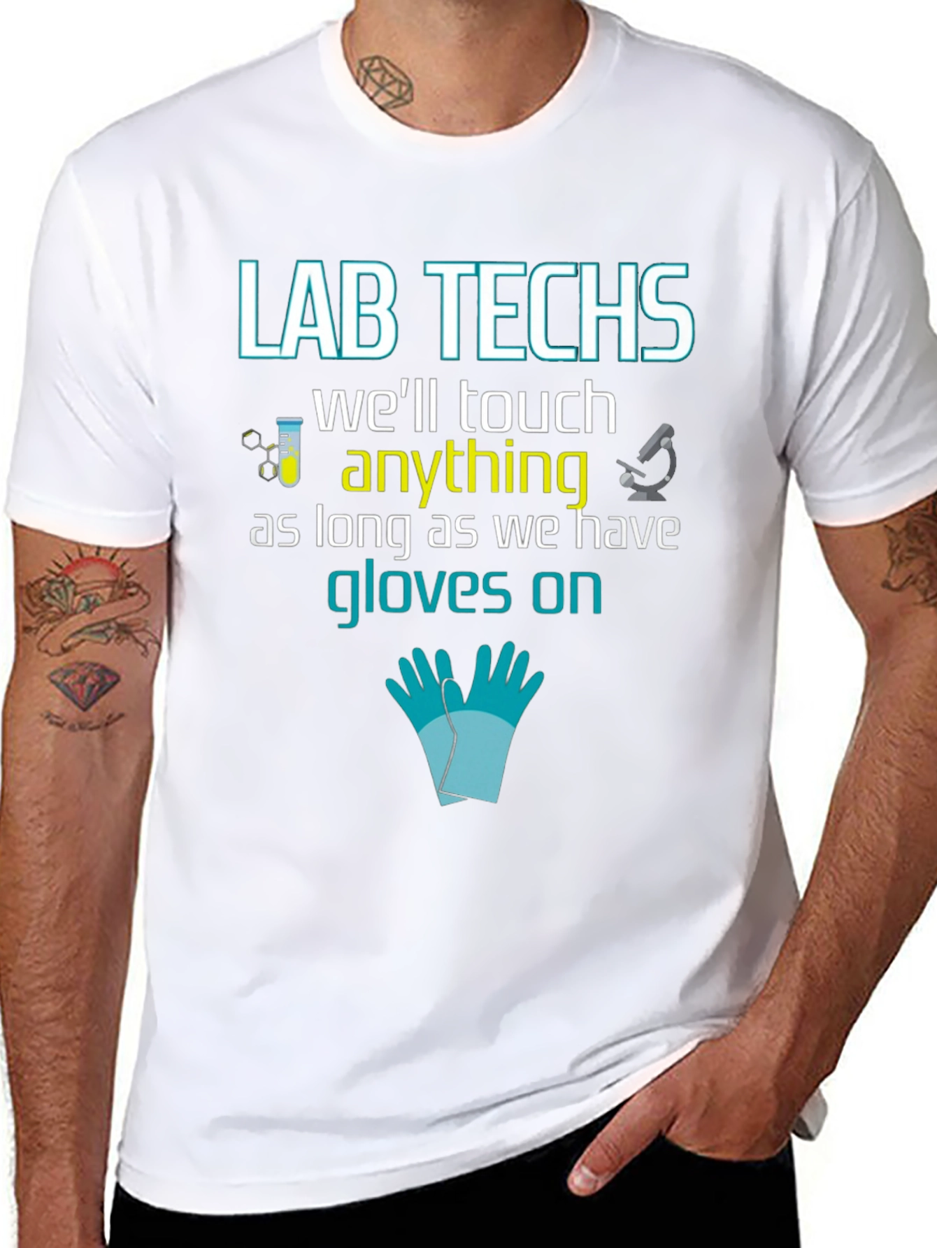 Lab Tech T-Shirt: Funny Science Tee