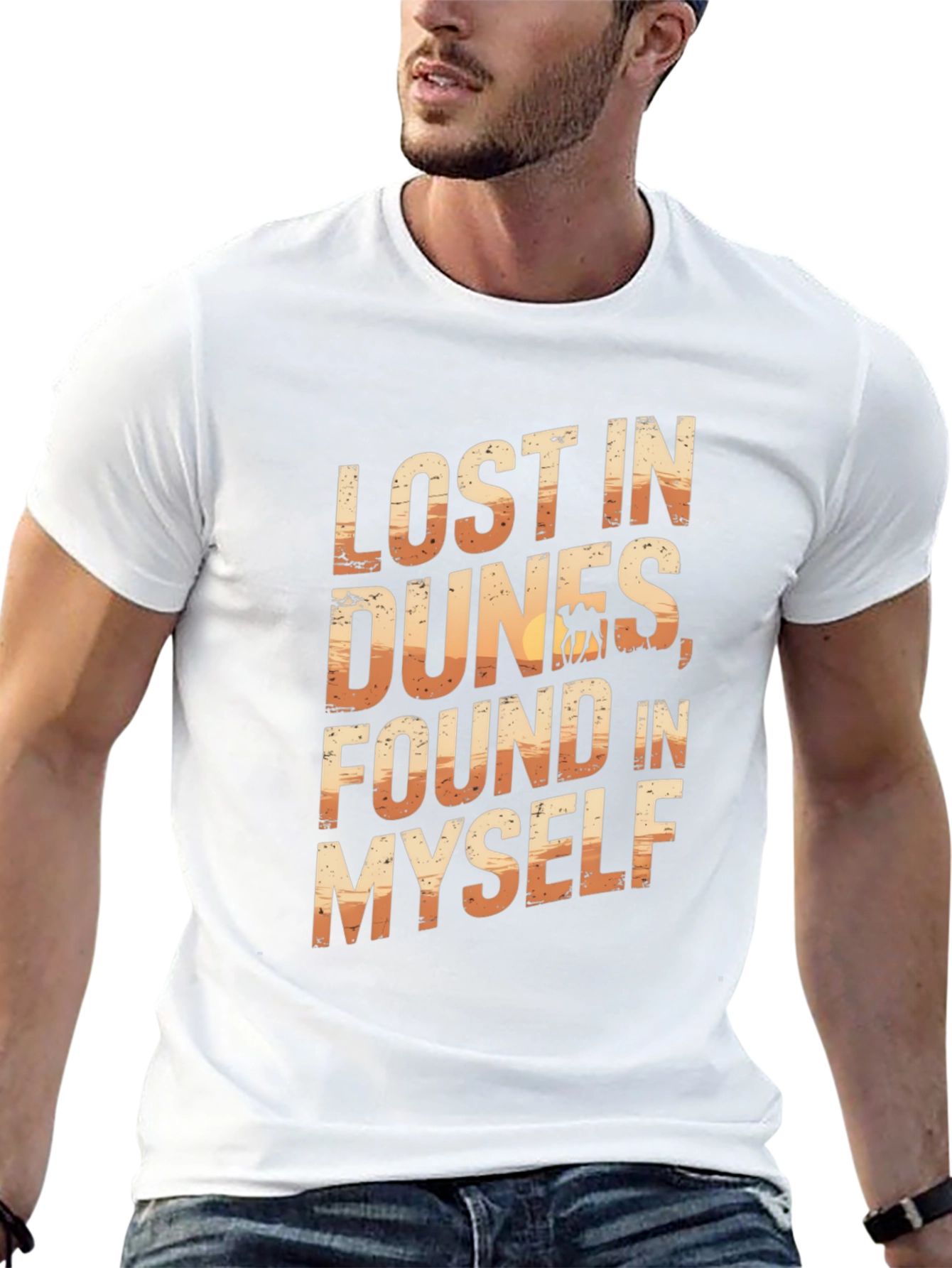 Lost in Dunes T-Shirt: Find Yourself in Style!